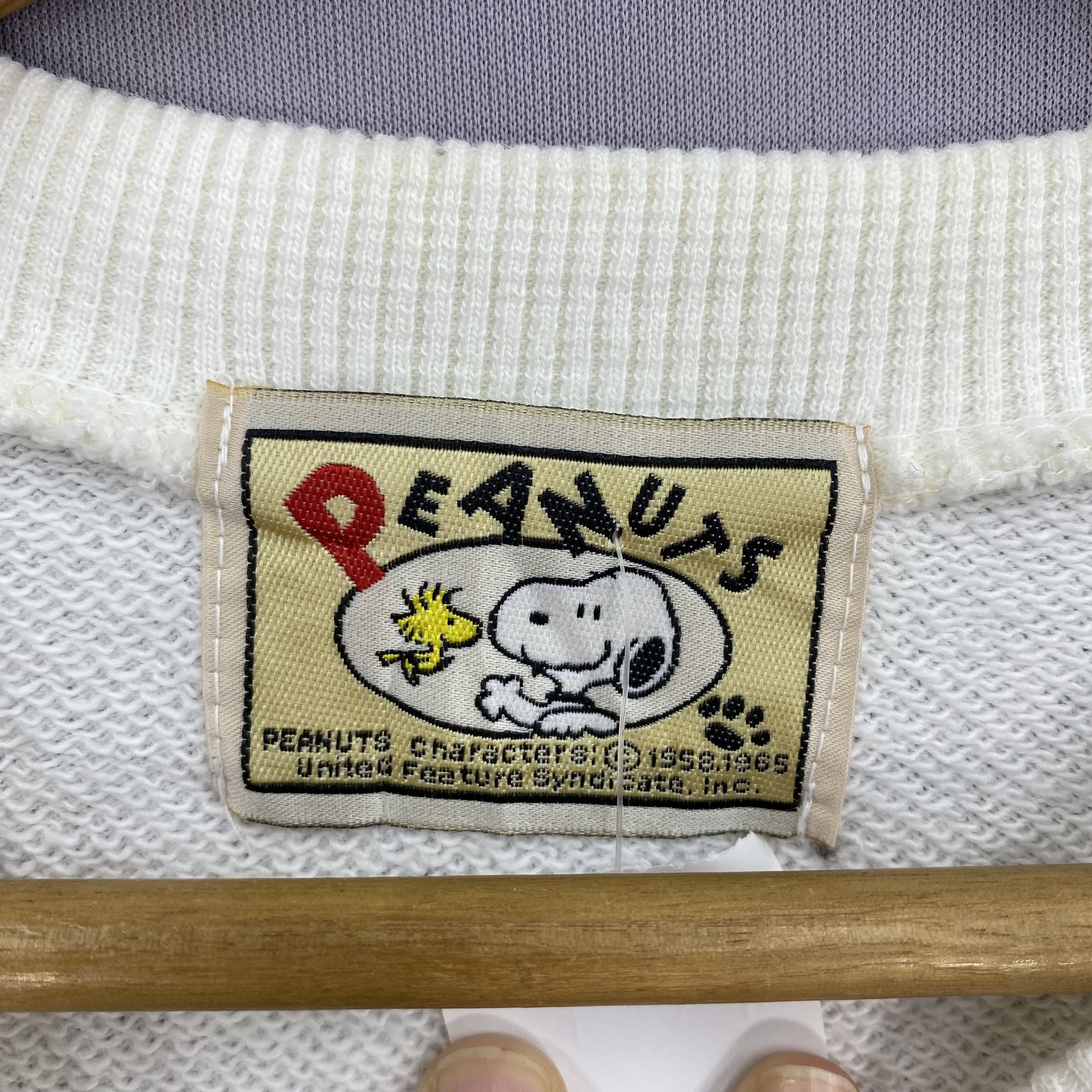 Vintage Vintage 90s Peanut Snoopy Baseball Sweatshirt Cartoon Size US M / EU 48-50 / 2 - 5 Thumbnail