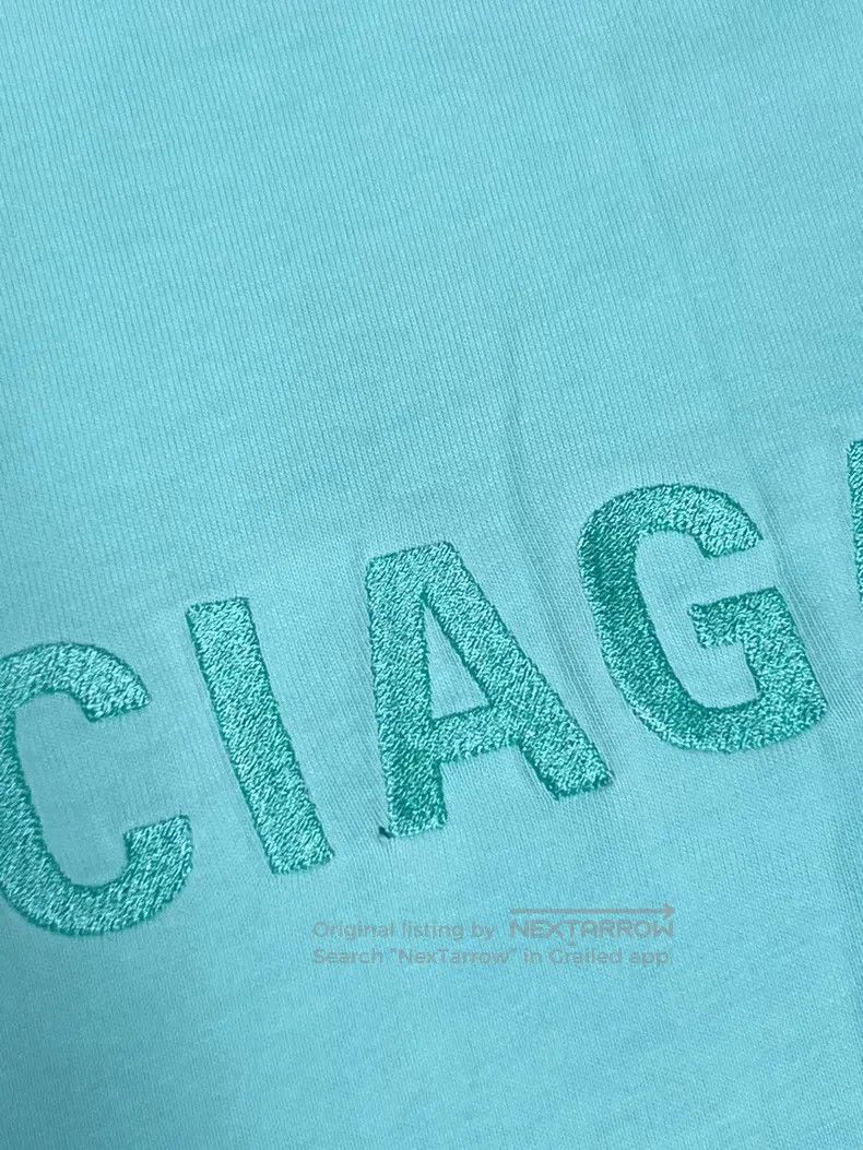Balenciaga Balenciaga Mint green short sleeve Size US L / EU 52-54 / 3 - 7 Thumbnail