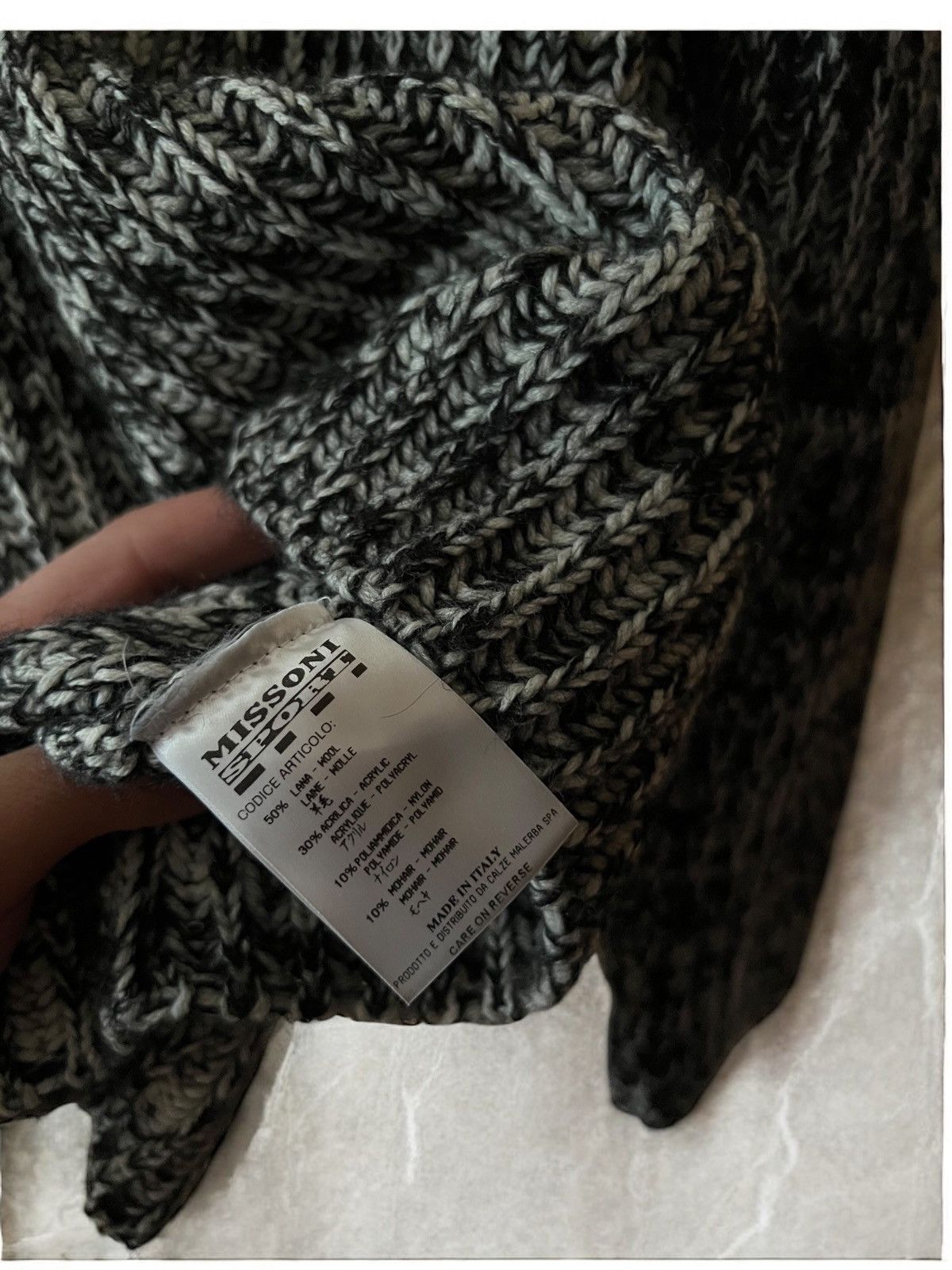 Missoni × Vintage MISSONI SPORT BEAUTIFUL ITALIAN HEAVY KNIT ZIP SWEATER 1/4 Size US M / EU 48-50 / 2 - 8 Thumbnail