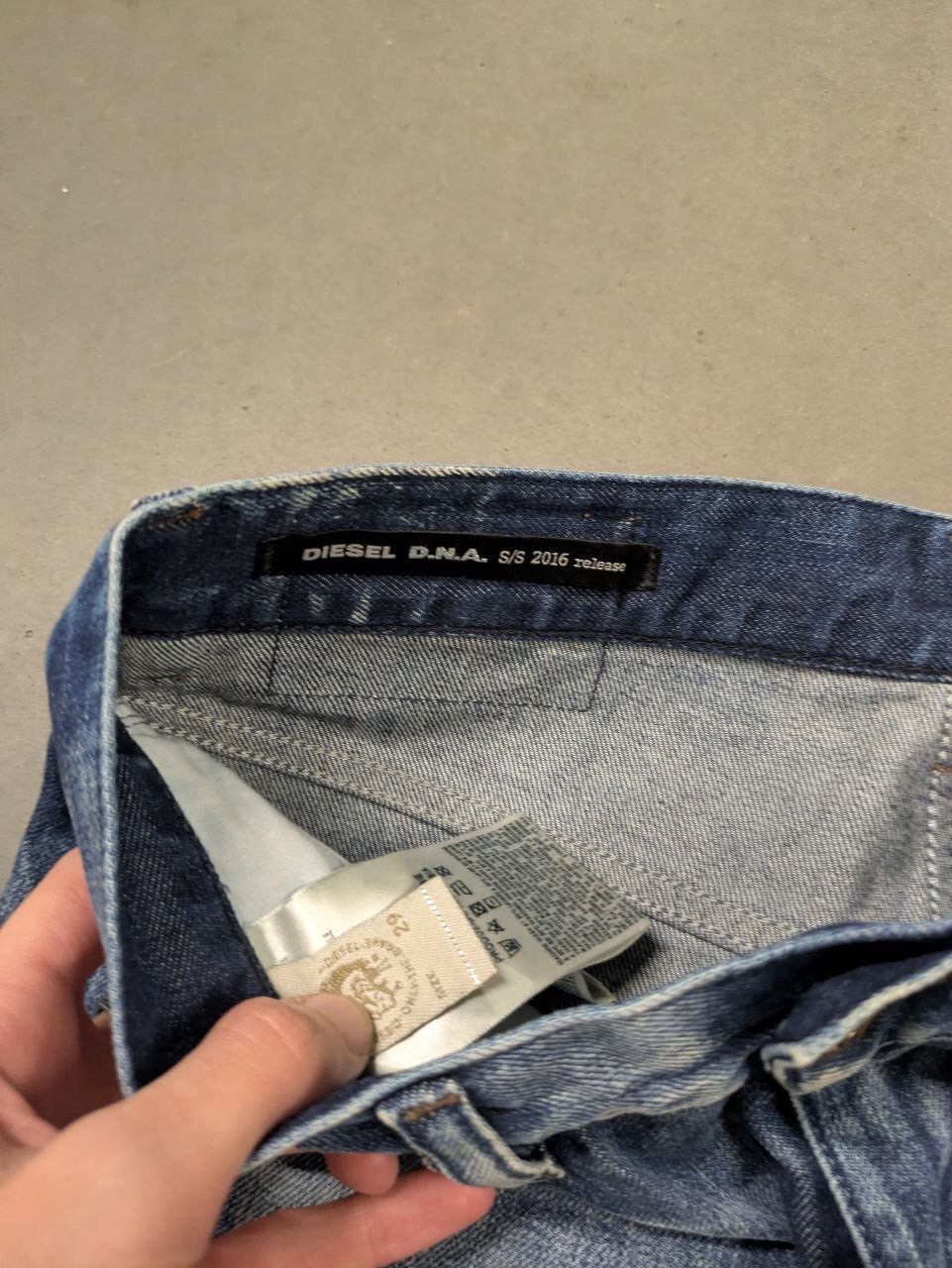 Diesel Diesel wide distressed denim pants Size US 29 - 7 Thumbnail