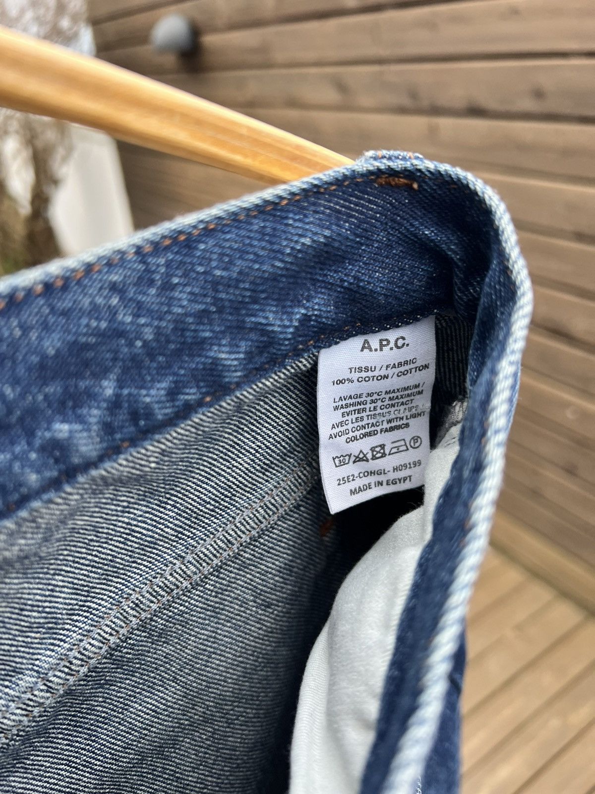 A.P.C. A.P.C paint splatter denim Size US 32 / EU 48 - 4 Thumbnail