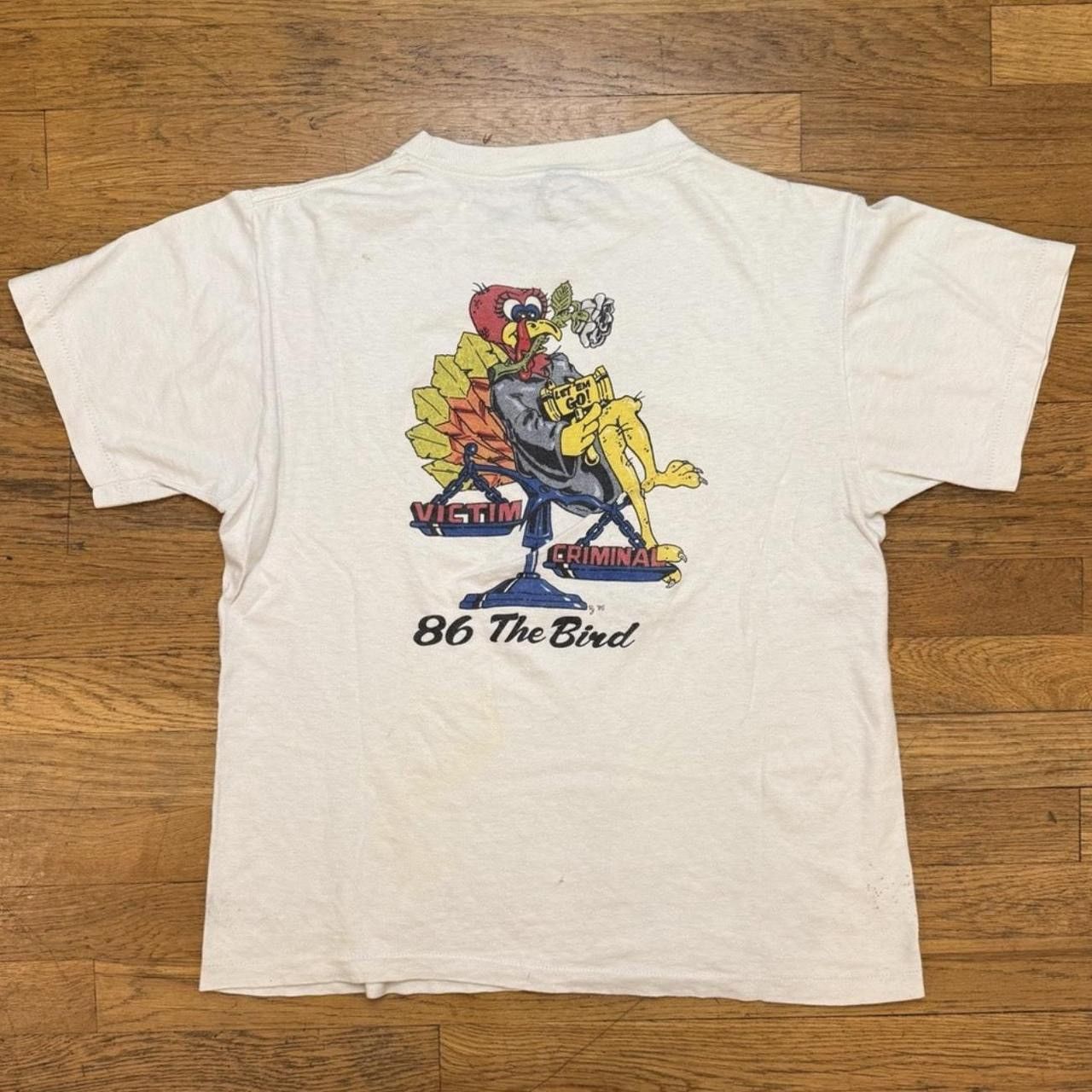 Other Vintage 1985 "86 The Bird" Distressed Political Tee Size US L / EU 52-54 / 3 - 4 Thumbnail