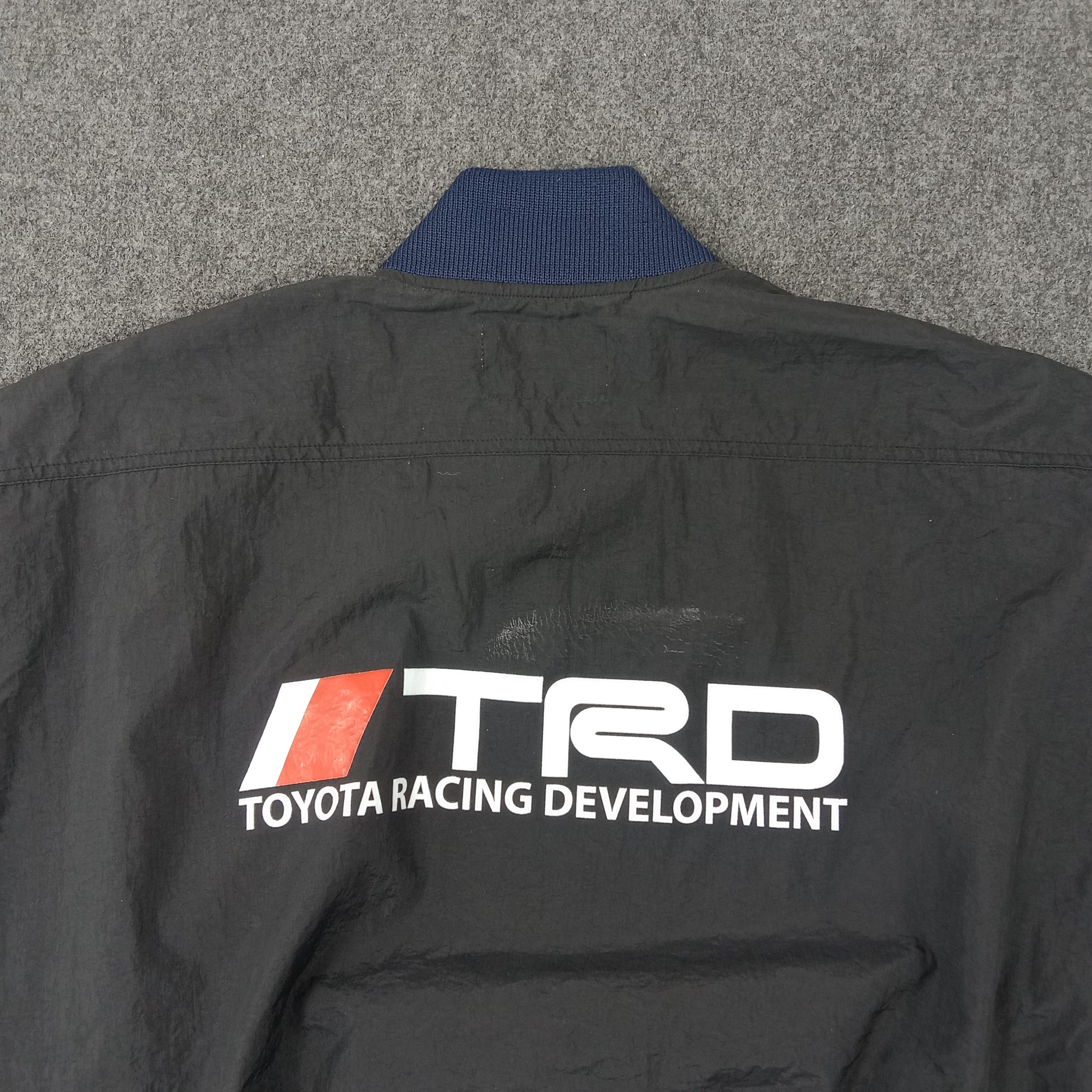 Japanese Brand × Vintage TRD Toyota Japanese Racing Team Bomber Jacket Size US L / EU 52-54 / 3 - 2 Thumbnail