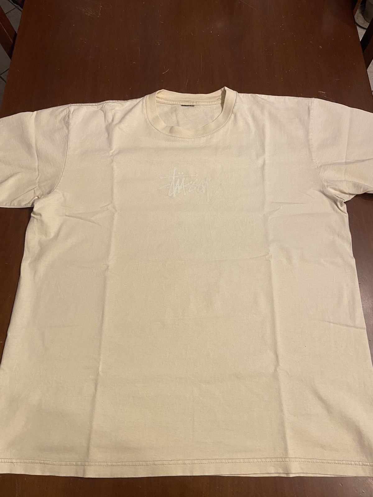 Stussy × Vintage Stüssy vintage yellow t-shirt Size US L / EU 52-54 / 3 - 1 Thumbnail