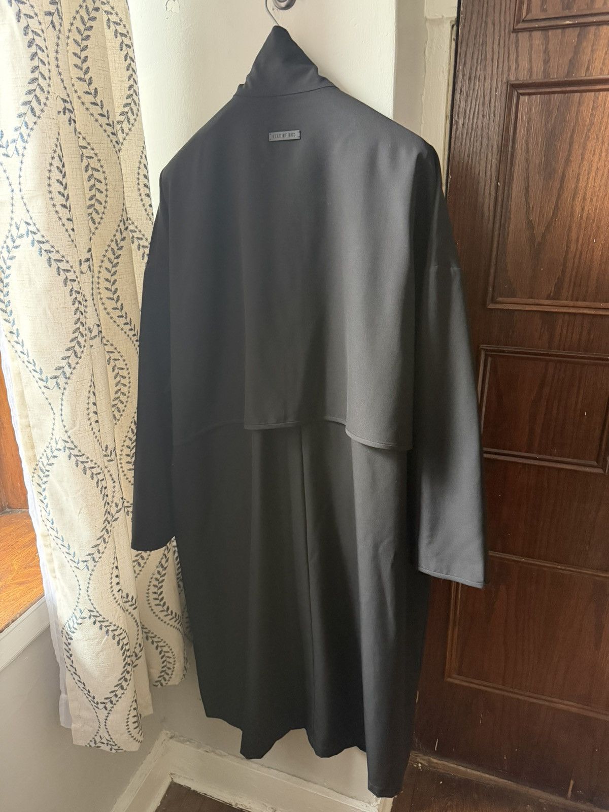 Fear of God $4.3K wool trench coat, IT50/US40, made in Italy Size US M / EU 48-50 / 2 - 12 Thumbnail