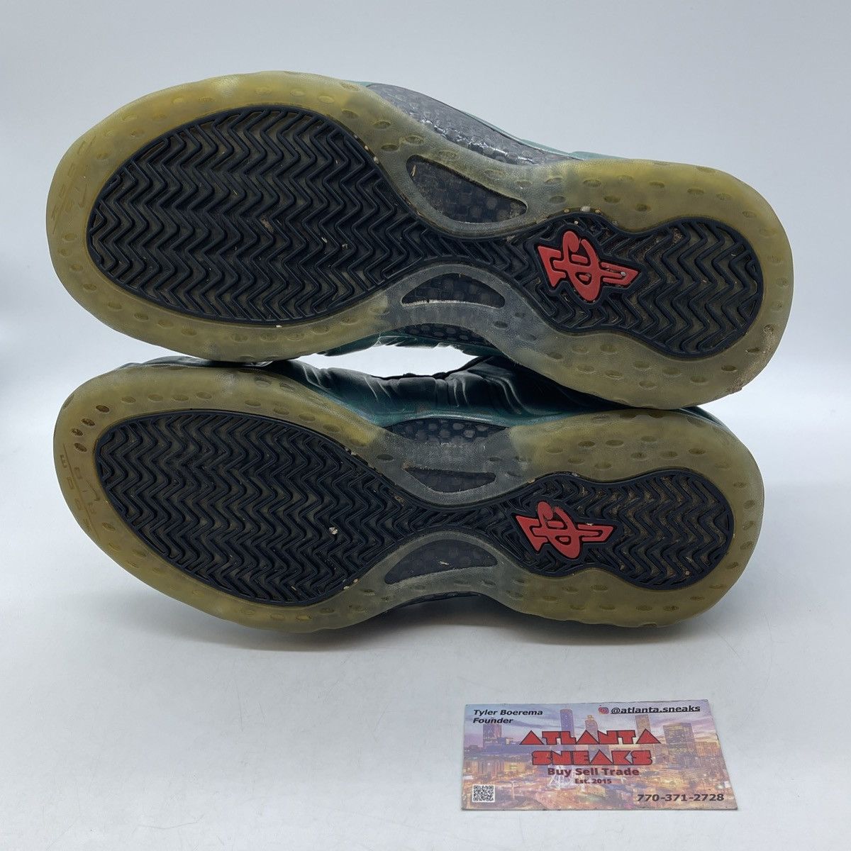 Nike Air foamposite one gone fishing Size US 8.5 / EU 41-42 - 7 Thumbnail