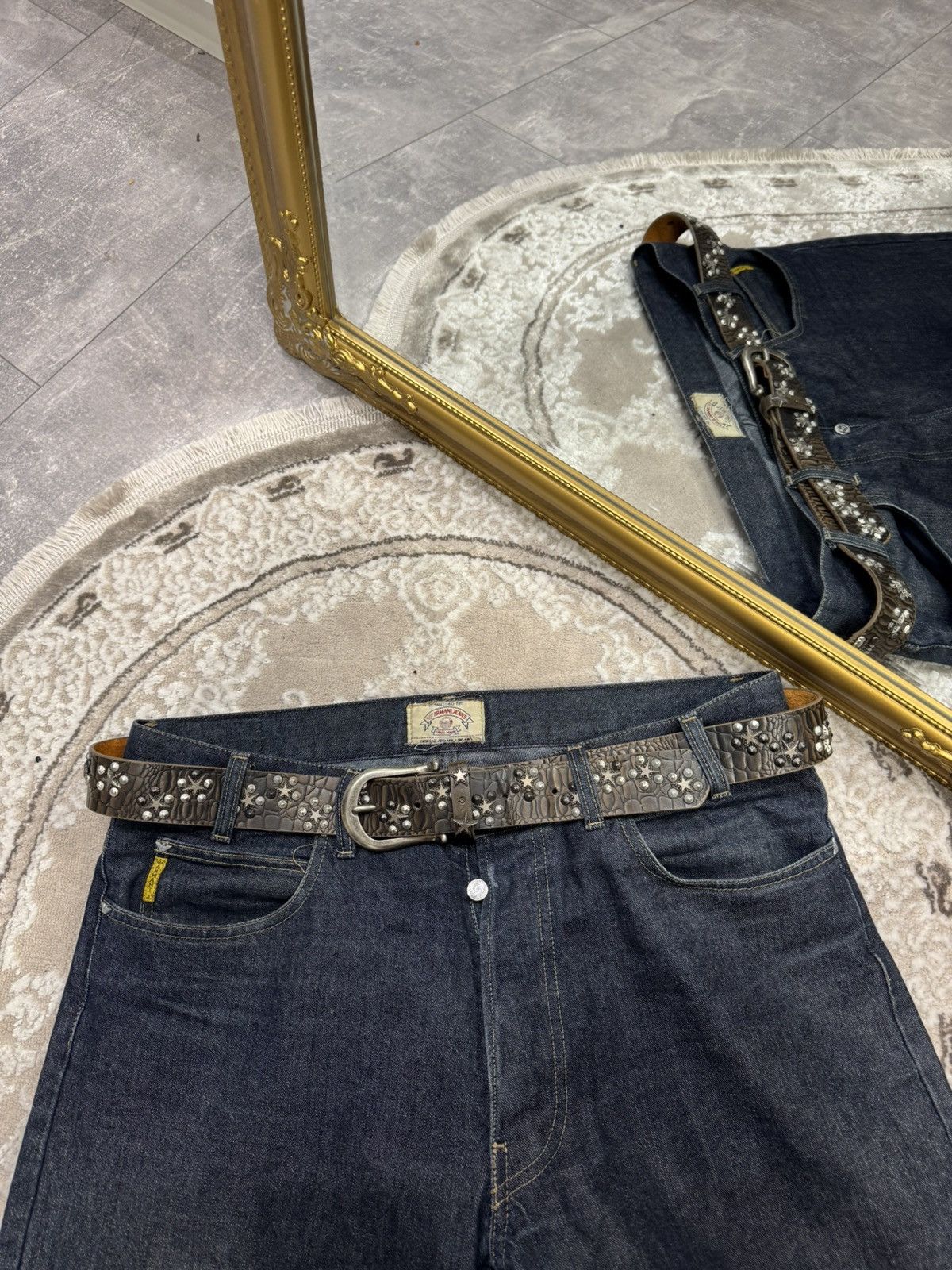 If Six Was Nine VTG Number Nine Y2K JAPANESE BELT GOTH PUNK RAVE KANYE STYLE Size ONE SIZE - 3 Thumbnail