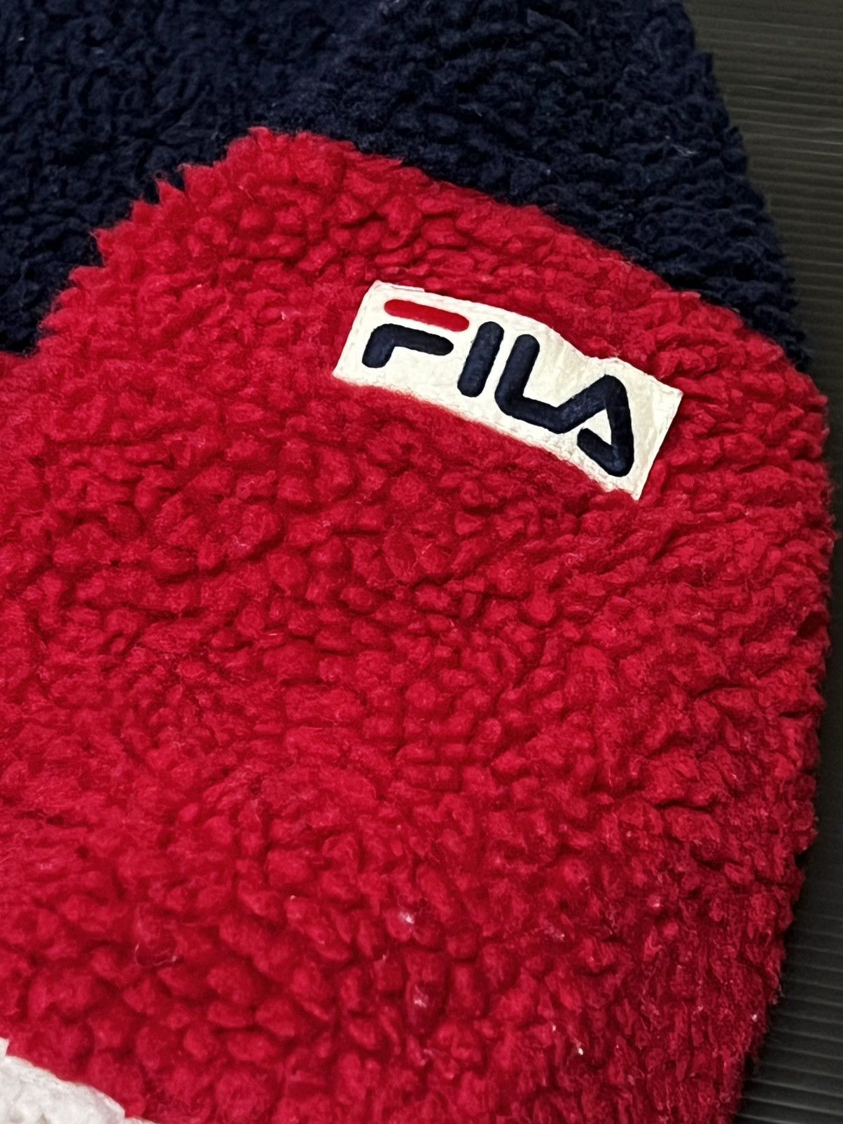 Fila 🔥HOT DROPS🔥 Fila Fleece Sweatshirt Outerwear Zipper Size US L / EU 52-54 / 3 - 4 Thumbnail