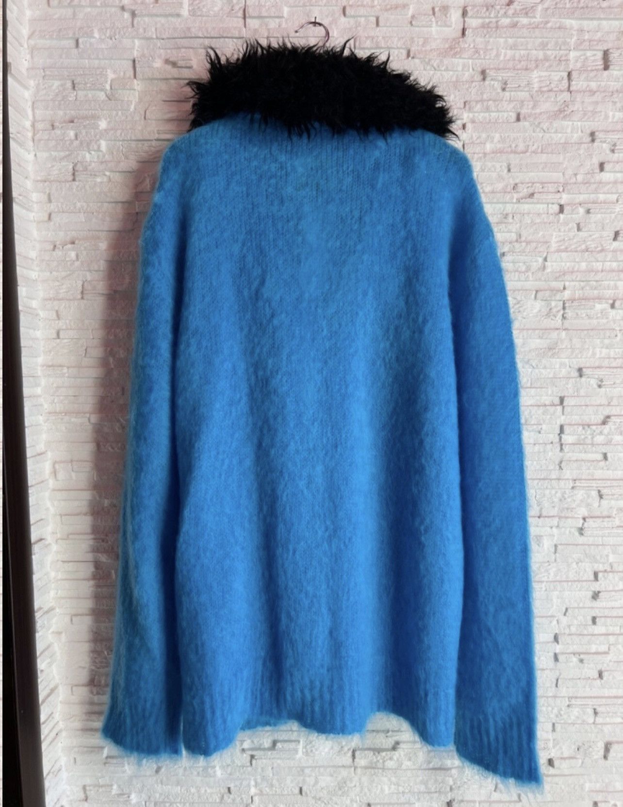 Marni Marni Fuzzy Wuzzy Mohair Cardigan Turquoise NWT Size US L / EU 52-54 / 3 - 8 Thumbnail