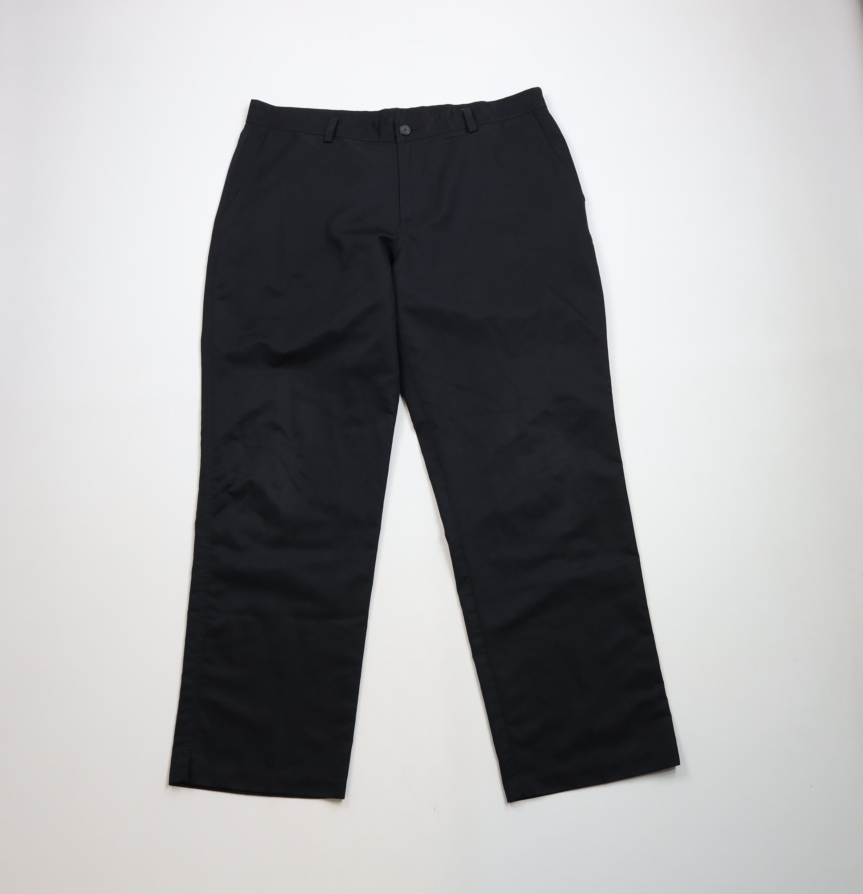 Adidas × Vintage Vintage Adidas Golf Spell Wide Leg Golfing Chino Pants Black Size US 38 / EU 54 - 1 Thumbnail
