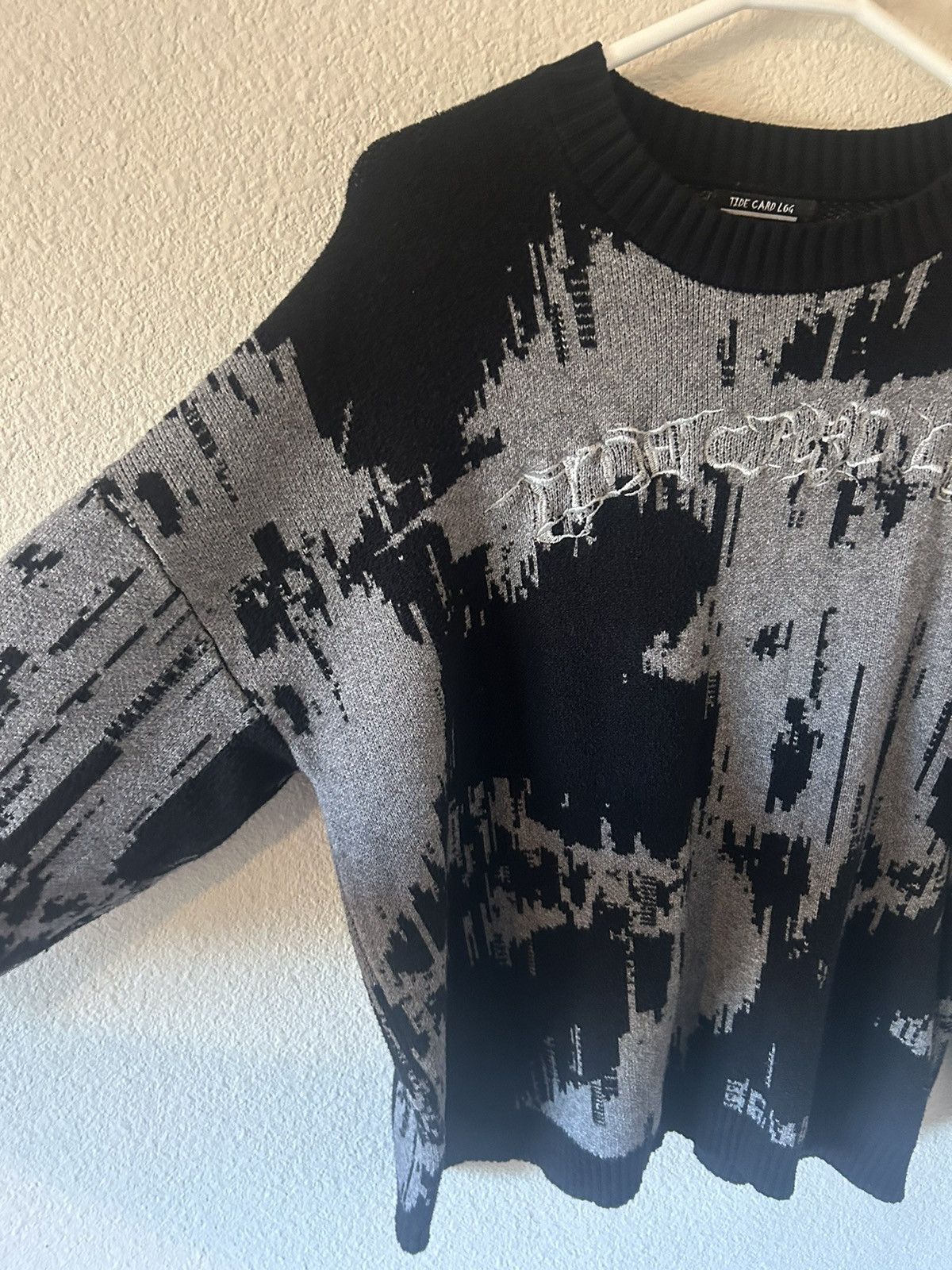 Other Tide Card Log Embroidered Sweatshirt Size US L / EU 52-54 / 3 - 3 Thumbnail