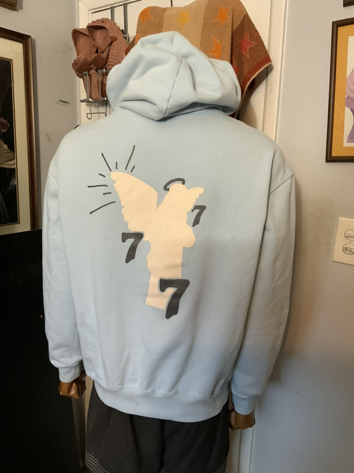 Other Vague Studios 777 Angel Heavyweight Boxy Fit Pullover Hoodie Size US XL / EU 56 / 4 - 17 Thumbnail