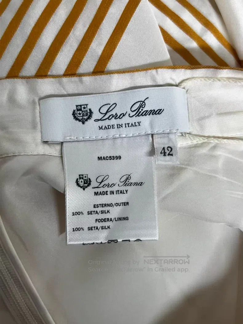 Loro Piana Loro Piana Silk Skirt Size 27" / US 4 / IT 40 - 3 Thumbnail