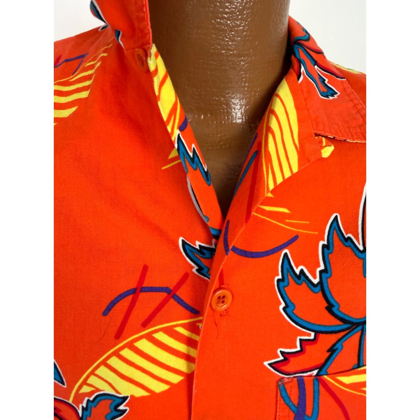 Ocean Pacific VINTAGE Ocean Pacific Shirt Mens S Geometric Lightweight 80s 90s Beach Hawaiian Sailboat Cotton Button-Up - wait Size US S / EU 44-46 / 1 - 3 Thumbnail