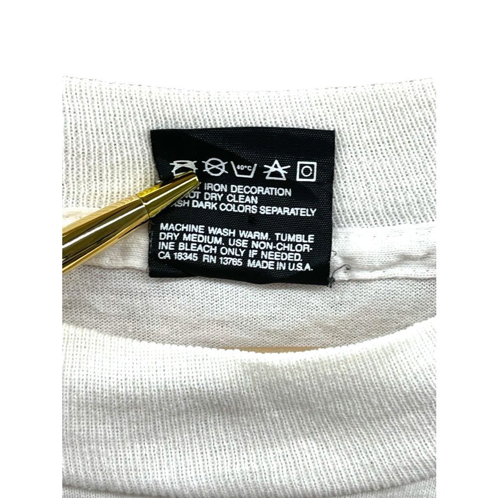 Fruit Of The Loom × Vintage 1990's Illinois University Fighting Illini T-Shirt Size US L / EU 52-54 / 3 - 4 Thumbnail