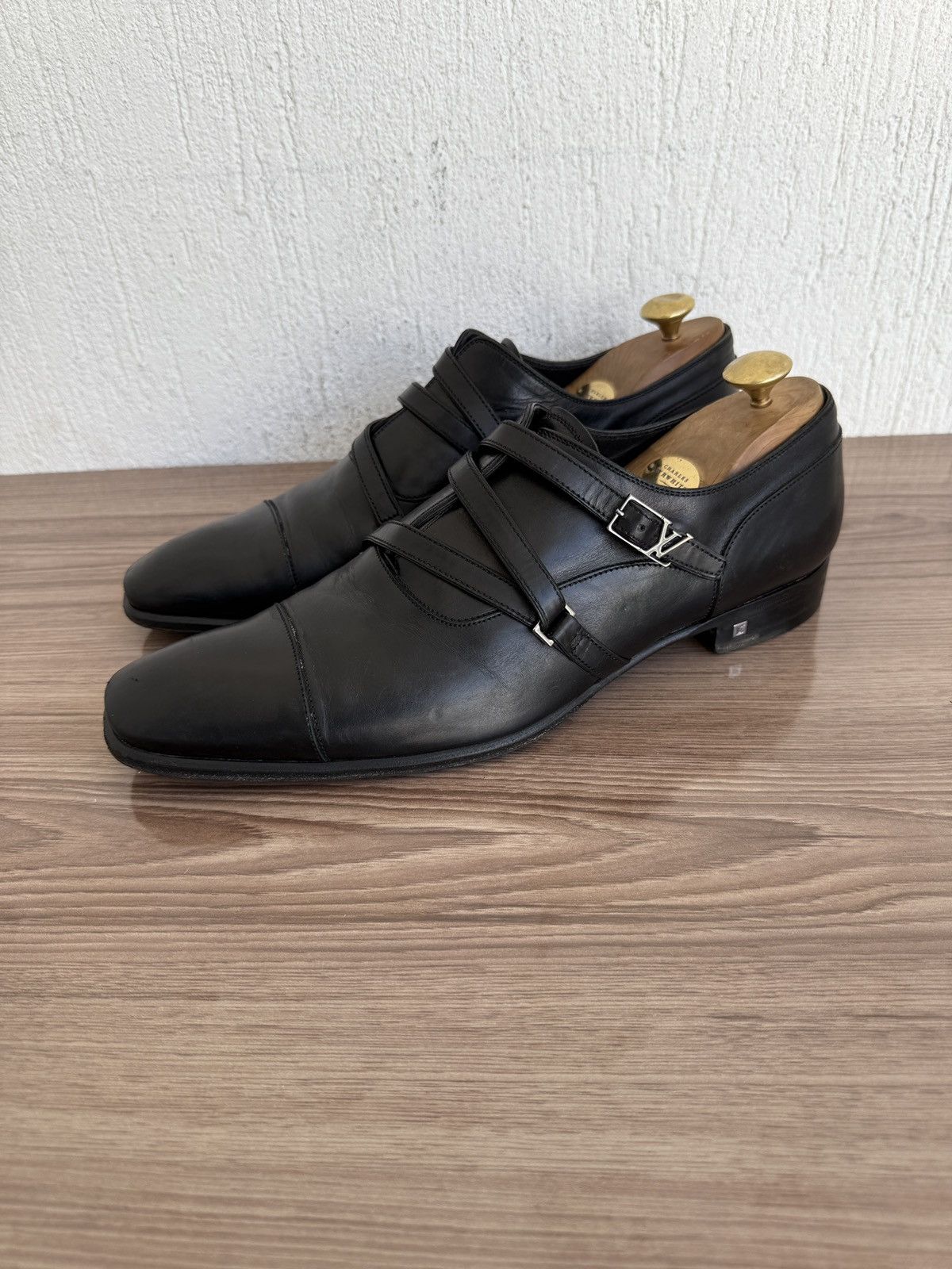 Louis Vuitton Equinox lv logo derby Size US 9 / EU 42 - 5 Thumbnail