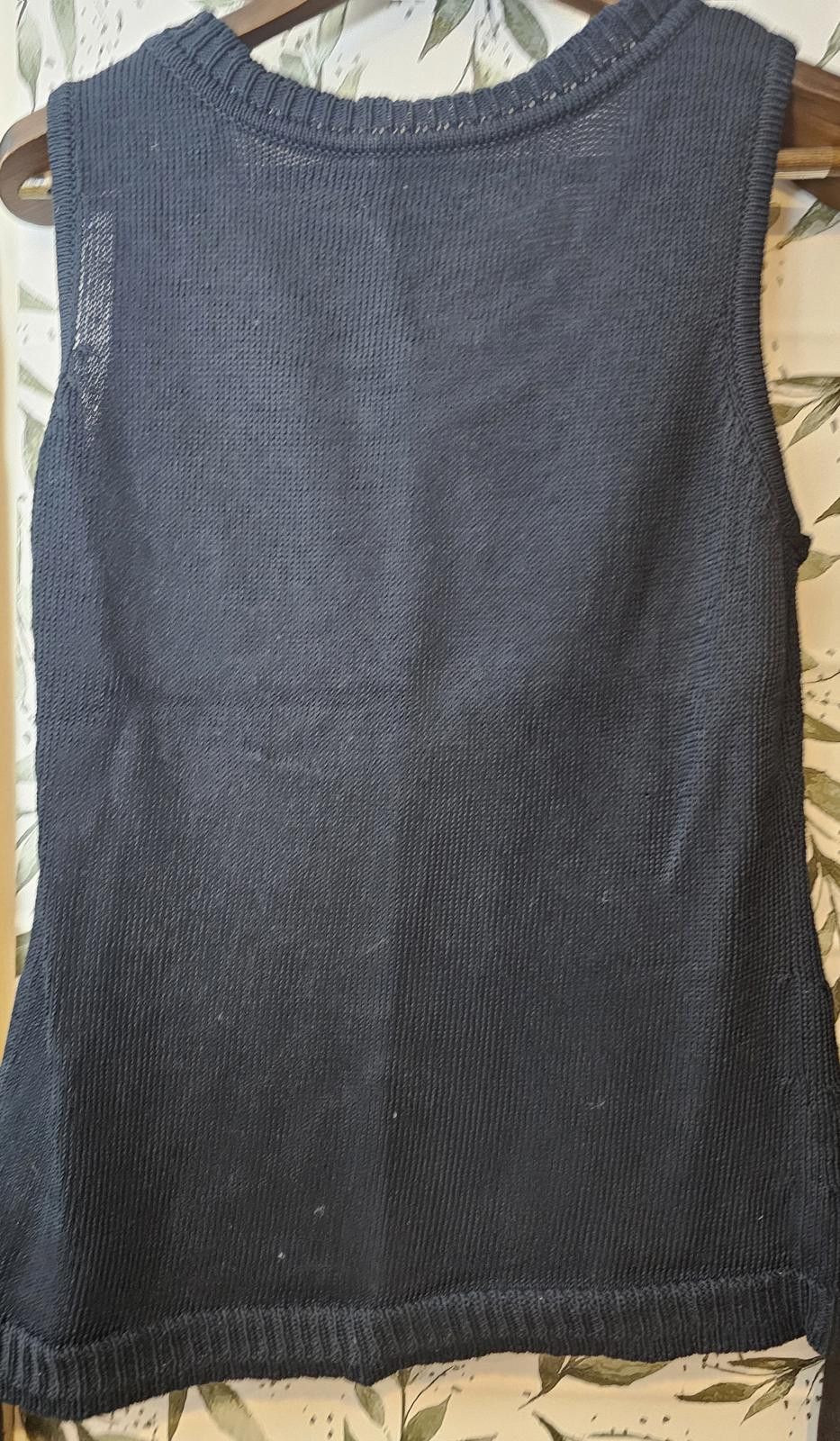 Other NWT Doncaster Blouse Blue Womens Size L Knit Size L / US 10 / IT 46 - 5 Thumbnail