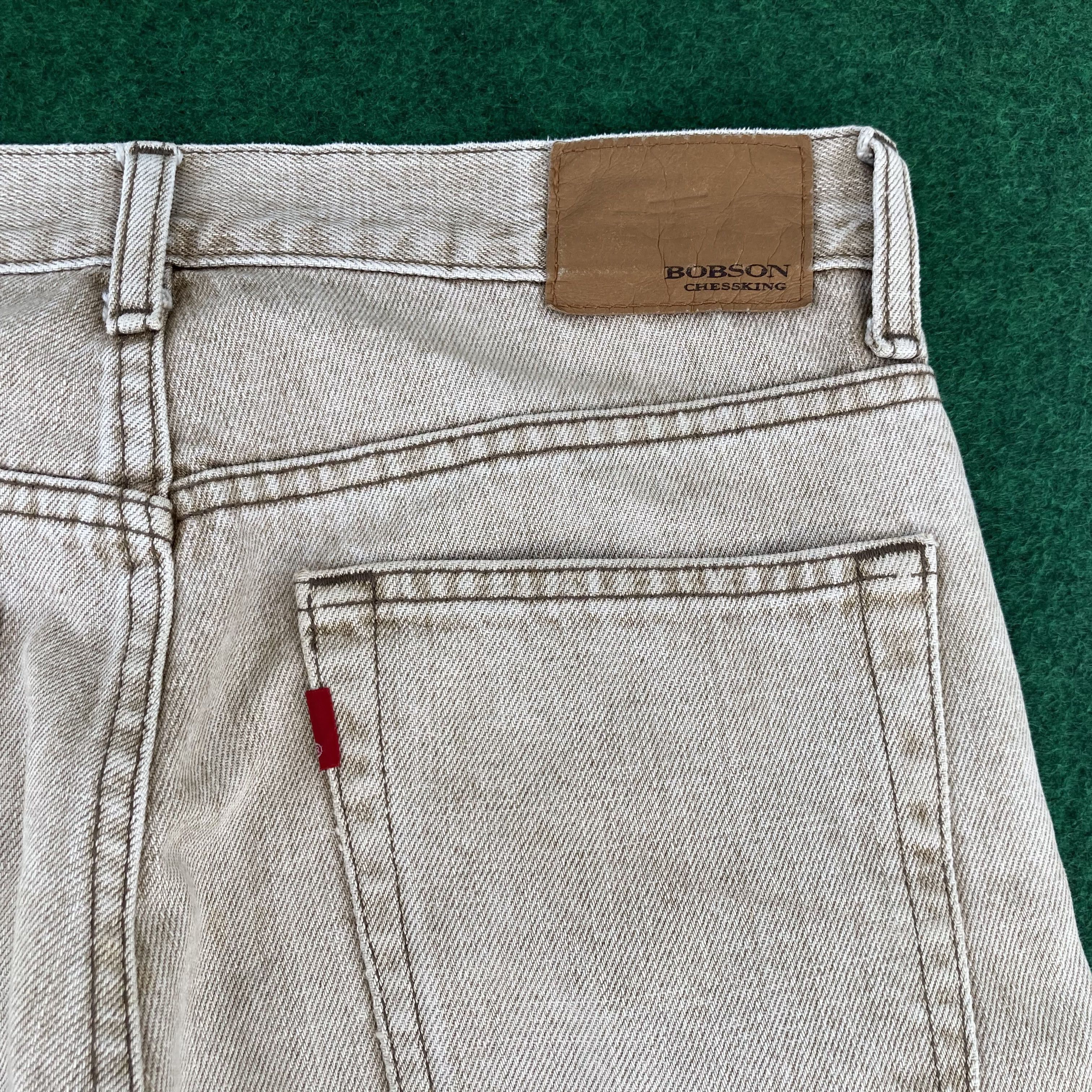 Japanese Brand × Vintage 29x31 Vtg Bobson Faded Denim Bootcut 29 Flared Jeans Size US 29 - 10 Thumbnail