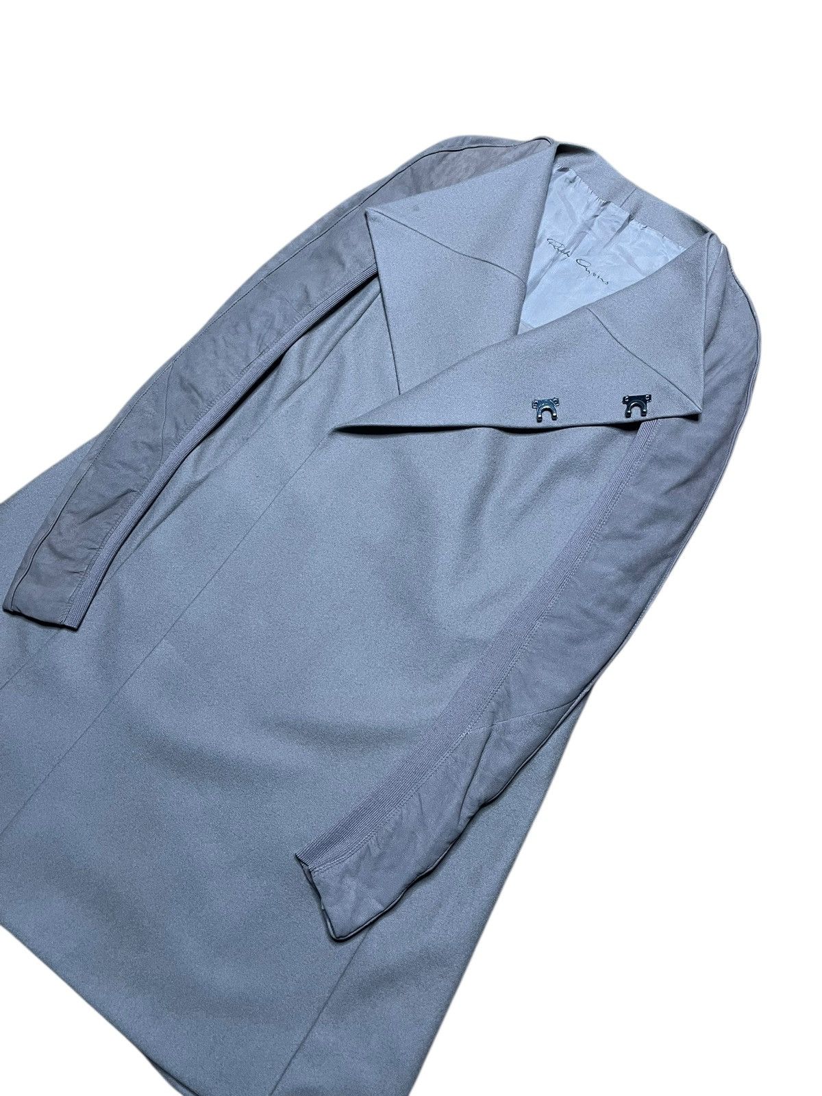 Rick Owens Rick Owens FW2010 “GLEAM” Wool & Leather Composite Jacket Size S / US 4 / IT 40 - 2 Thumbnail