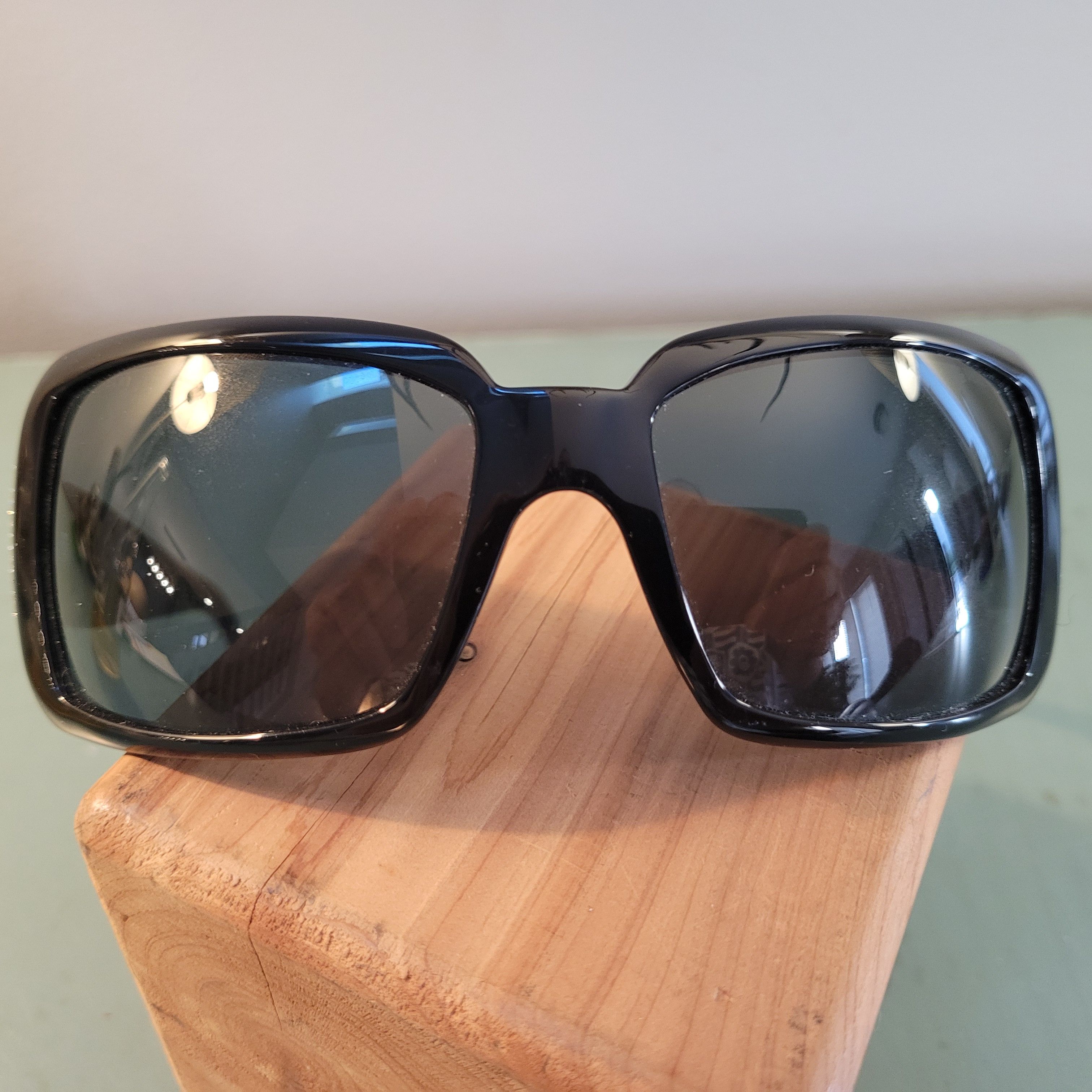 Bvlgari Rhinestone Embellished Black Vintage with Case and Cloth Size ONE SIZE - 4 Thumbnail