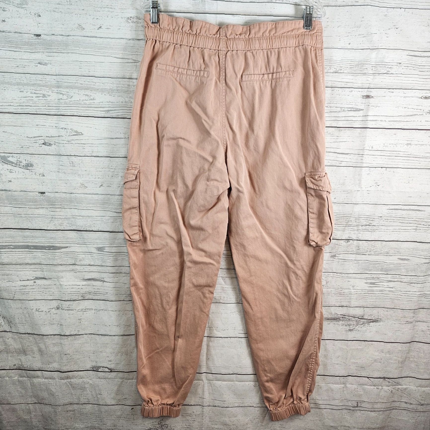 Vintage BLANKNYC Womens Cargo Pants Joggers Pink High Rise Cotton Size 28 Size 28" / US 6 / IT 42 - 3 Thumbnail