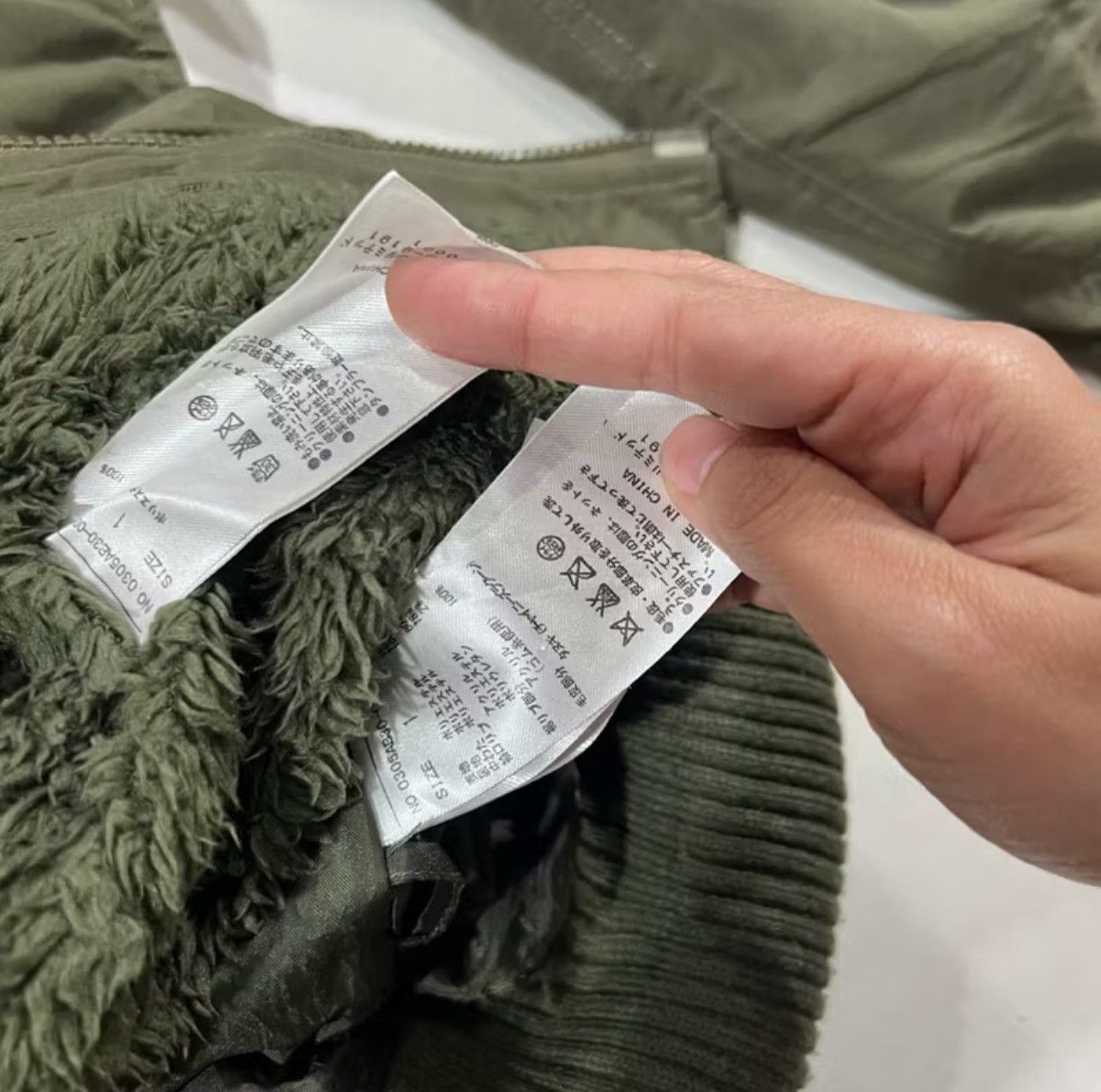 Japanese Brand Y2K SLY Military Fur Hood Jacket Olive Green Grunge Archive Size US S / EU 44-46 / 1 - 7 Thumbnail