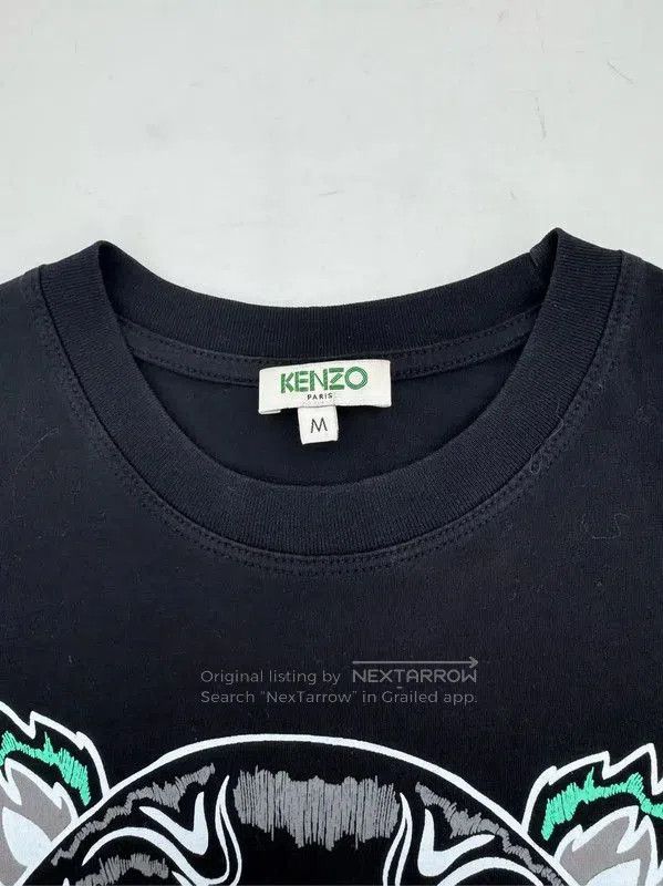 Kenzo KENZO Black Cotton Short Sleeve T-Shirt . Size M / US 6-8 / IT 42-44 - 4 Thumbnail