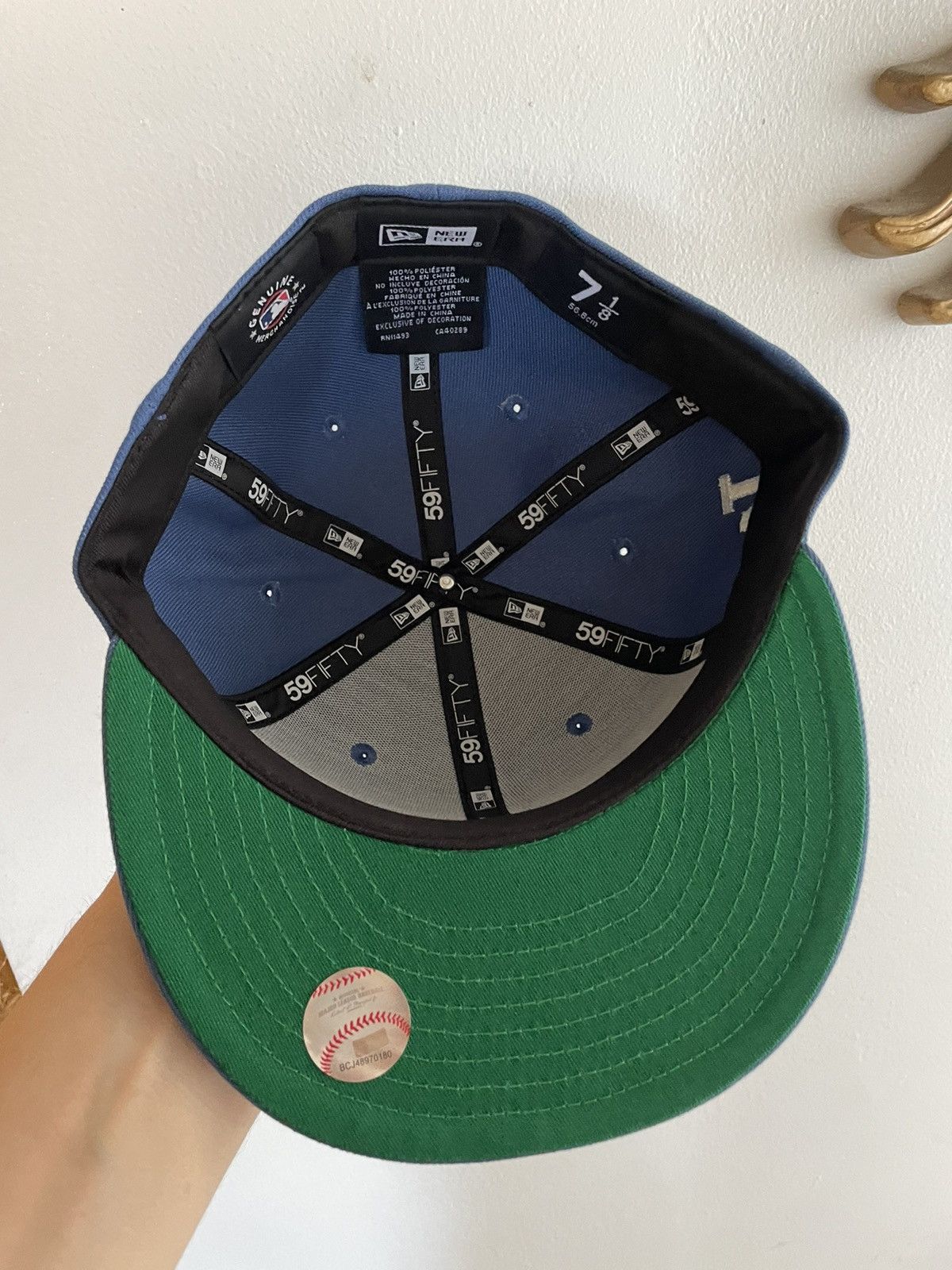 New Era Myfitteds Major League Baseball club size 7 1/8 Size ONE SIZE - 5 Thumbnail