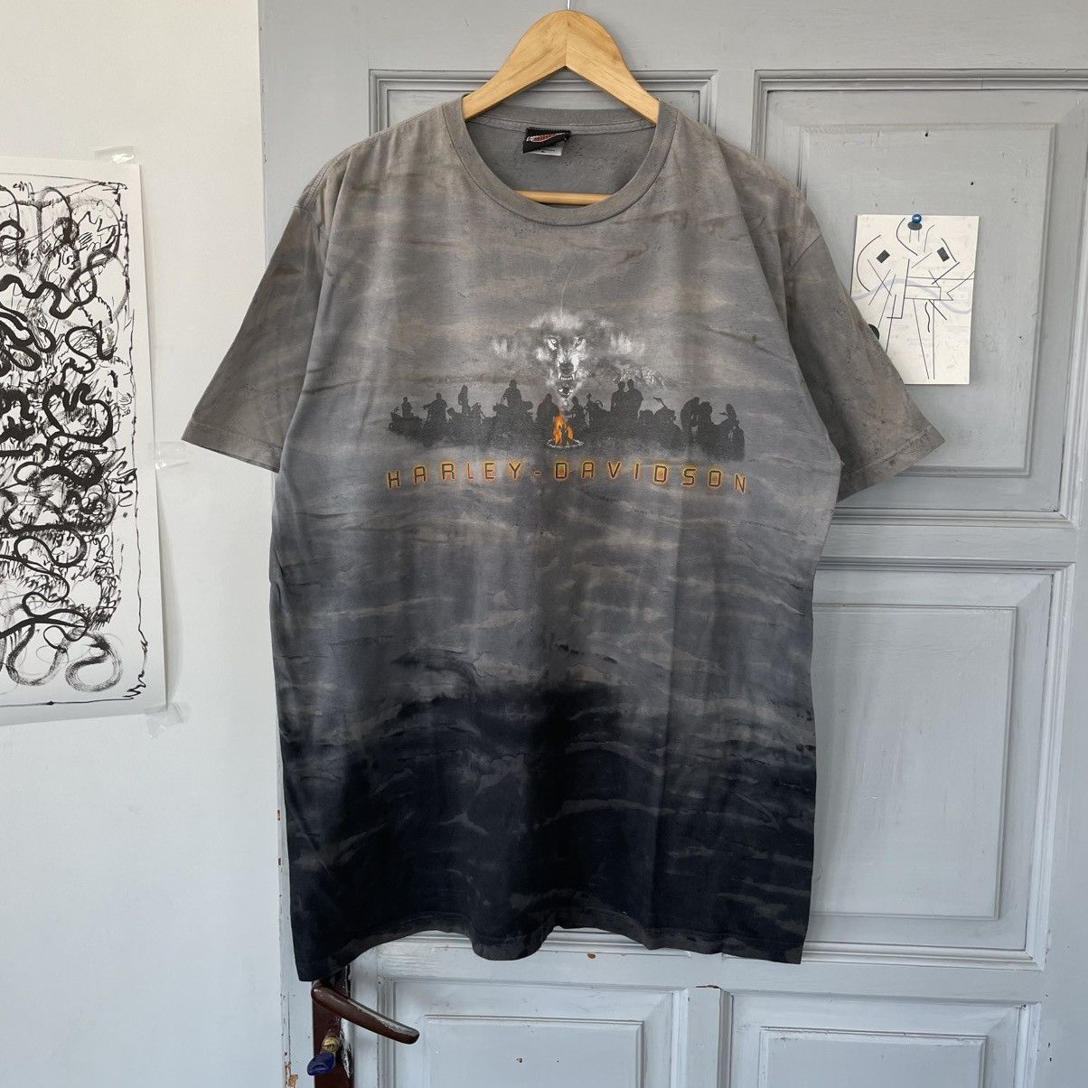 Harley Davidson × Vintage Vintage 2007 Harley Davidson Suburban T-shirt Size US XL / EU 56 / 4 - 4 Thumbnail