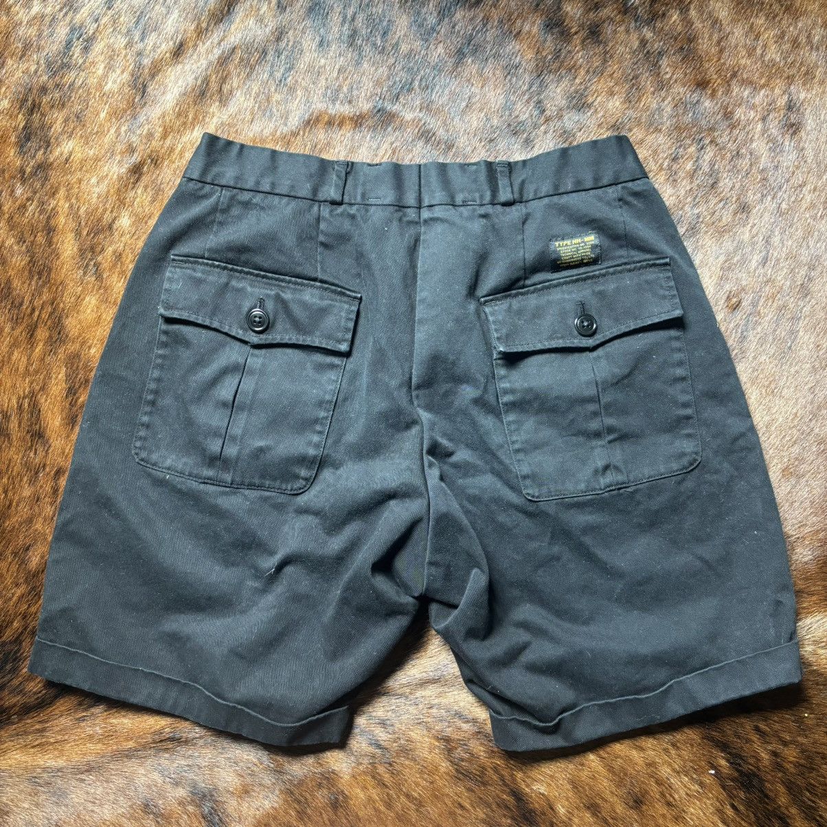 Neighborhood Neighborhood Japan Black Pleated Safari Shorts Size US 31 - 6 Thumbnail