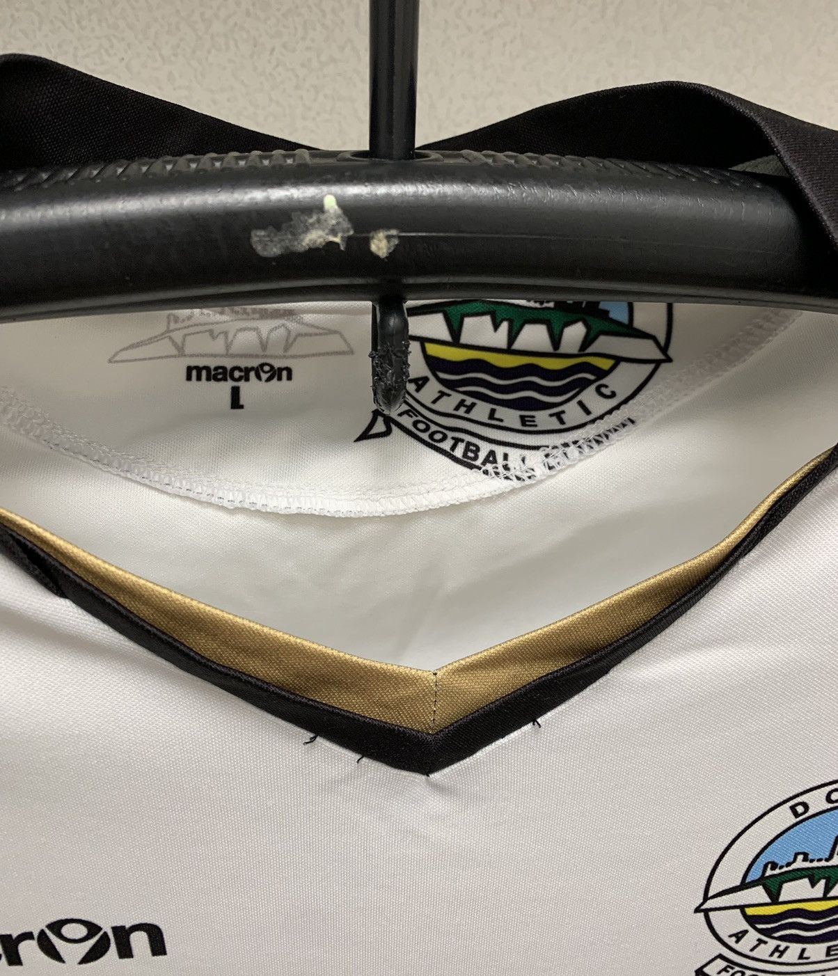 Other Dover athletic macron soccer jersey L sz Gomez vintage Size US L / EU 52-54 / 3 - 7 Thumbnail