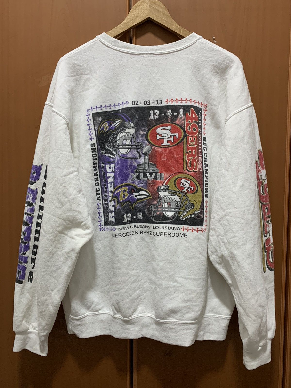 NFL 🔥🔥🔥Vintage Y2K NFL Superbowl Seeatshirt Size US XL / EU 56 / 4 - 1 Thumbnail