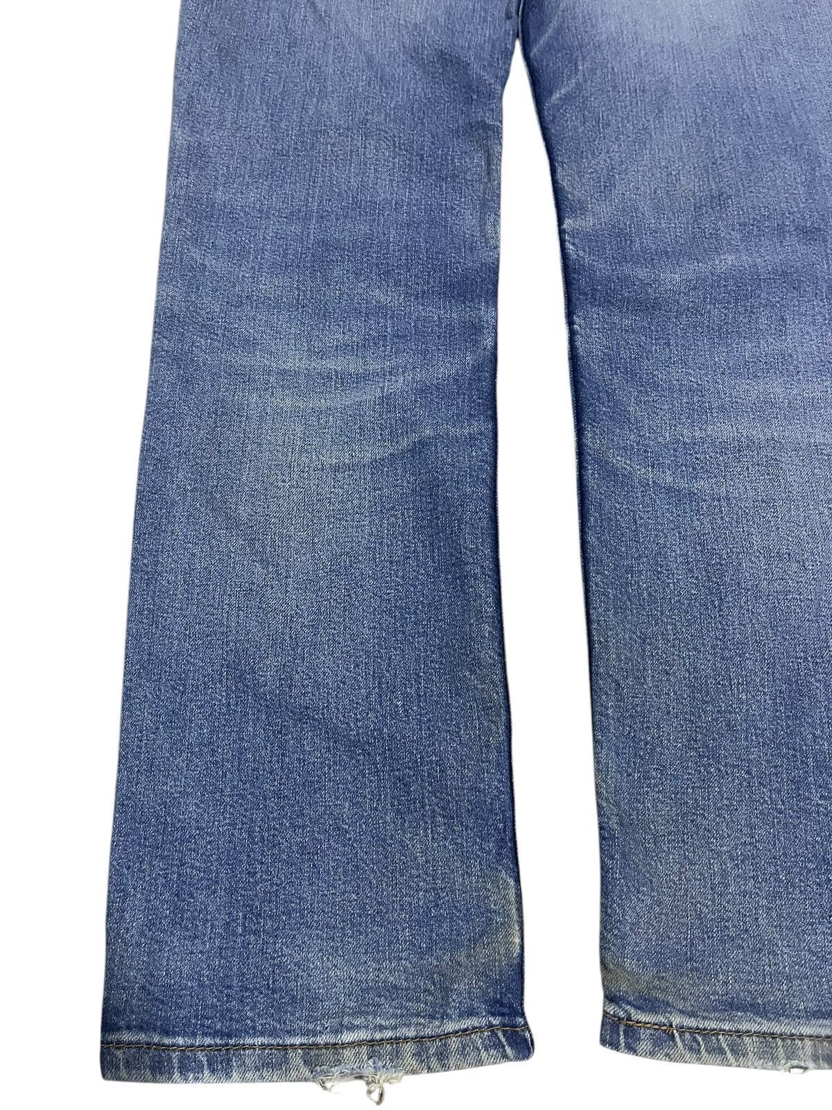 If Six Was Nine × Japanese Brand × Le Grande Bleu (L.G.B.) VINTAGE Y2K LEVIS 511 WASHED BLUE DENIM Size US 31 - 11 Thumbnail
