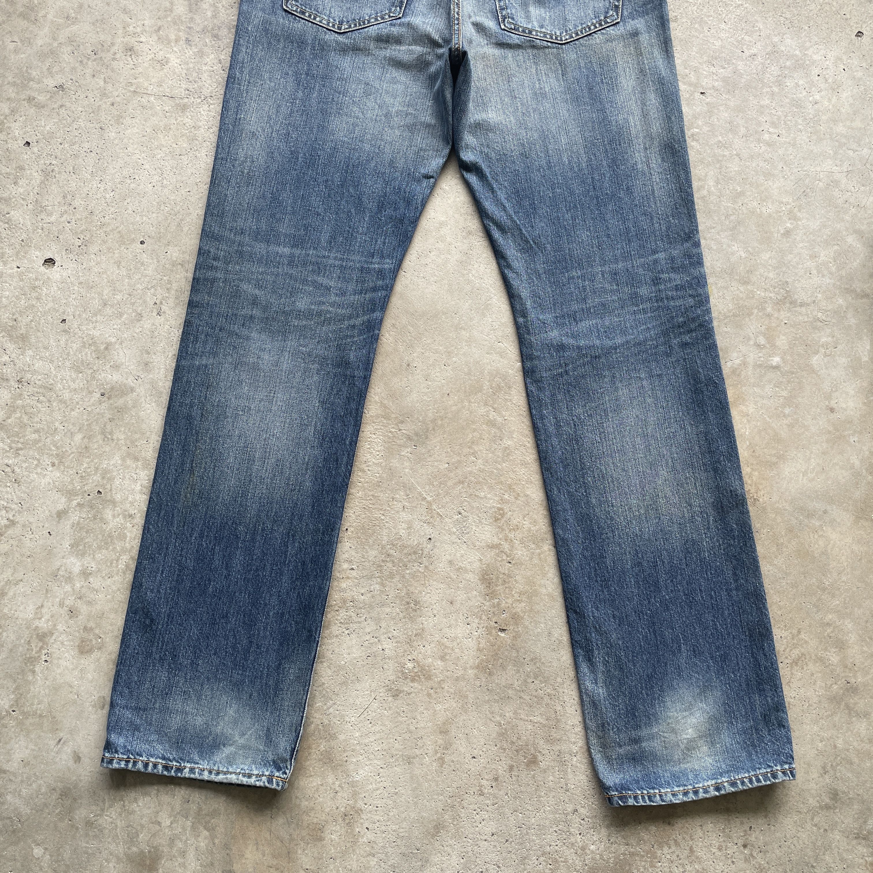 Japanese Brand W34 VINTAGE JAPANESE DISTRESSED JEANS FADED DENIM PANTS Size US 34 / EU 50 - 10 Thumbnail
