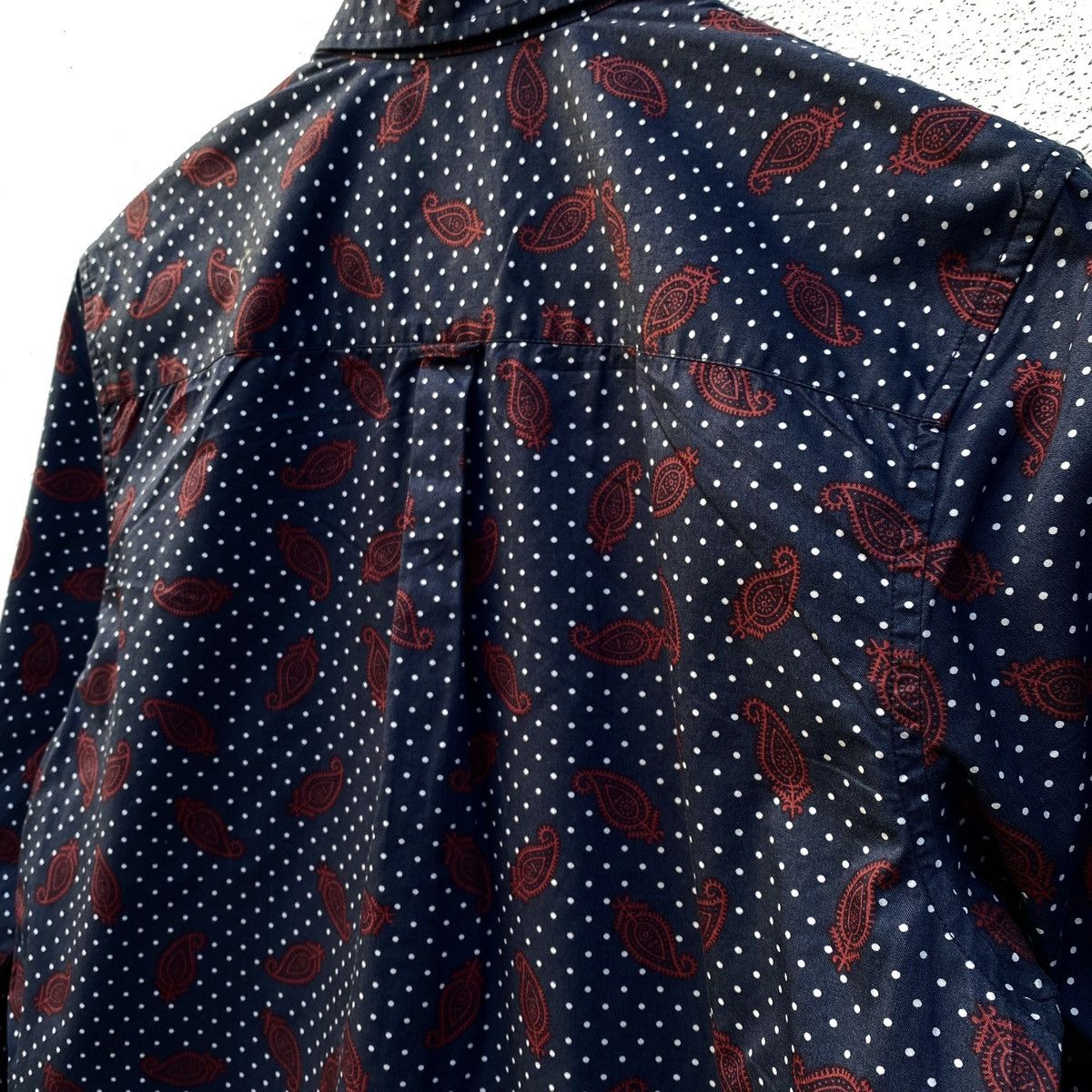 Other FRED PERRY X Drake's London Paisley Polka Dot Longsleeve Tee Size US M / EU 48-50 / 2 - 7 Thumbnail