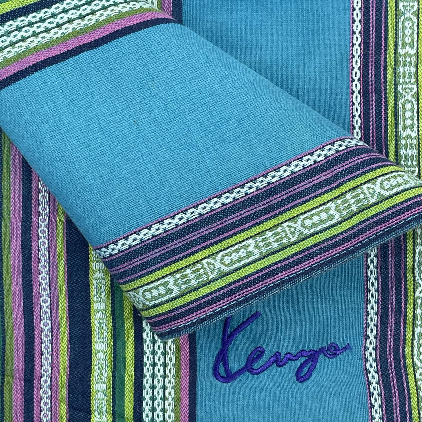 Kenzo × Vintage Kenzo Handkerchief / Neckerchief / Bandana - 4148 Size ONE SIZE - 6 Thumbnail