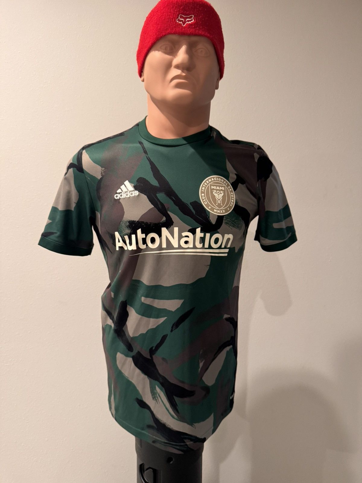 Adidas Adidas Inter Miami CF Camo Pre-Match Jersey Size US M / EU 48-50 / 2 - 1 Thumbnail