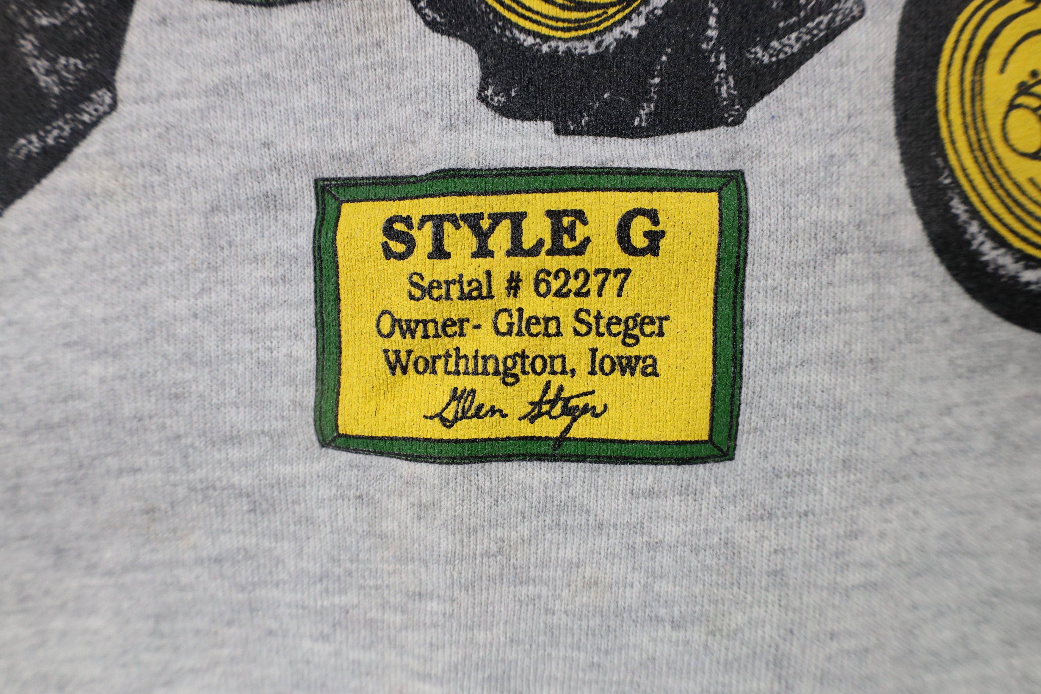 Vintage Vintage 90s John Deere Tractors Out Style G Sweatshirt USA Size US L / EU 52-54 / 3 - 5 Thumbnail