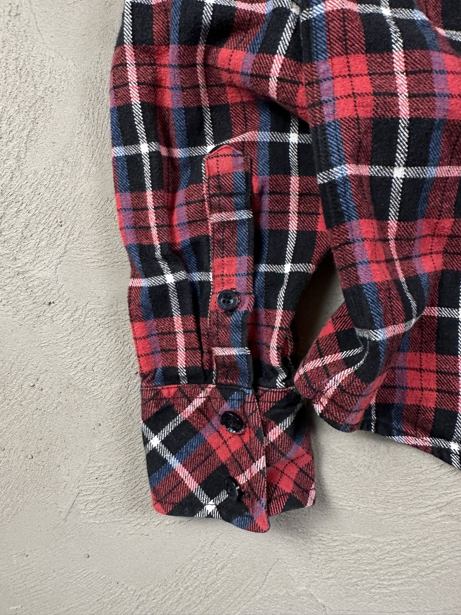 Dickies Vintage Y2k Dickies Flannel Checked Button Up Shirt Size US S / EU 44-46 / 1 - 9 Thumbnail