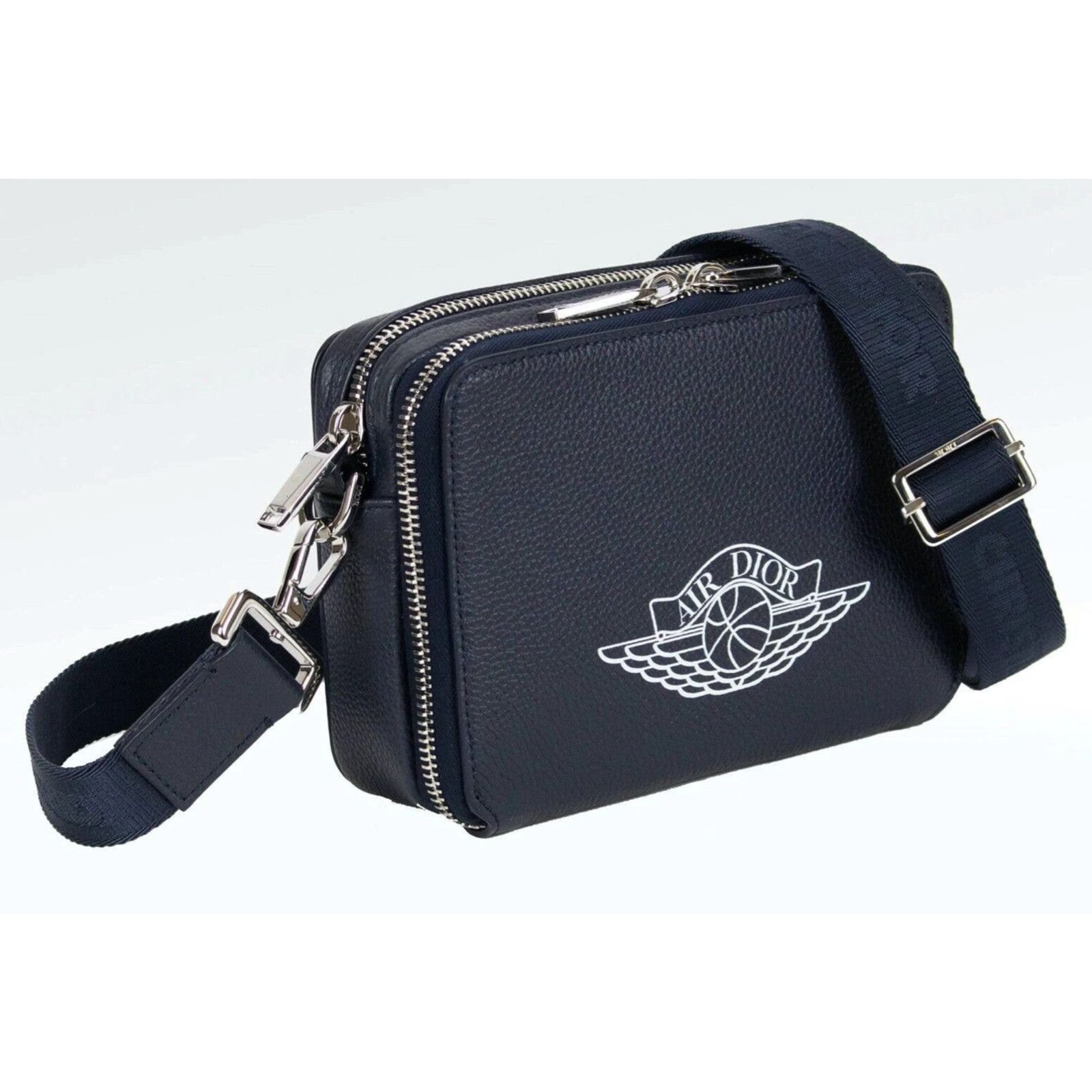 Dior Air Dior Jordaan Logo Small Zipped Around Compact Bag Size ONE SIZE - 3 Thumbnail