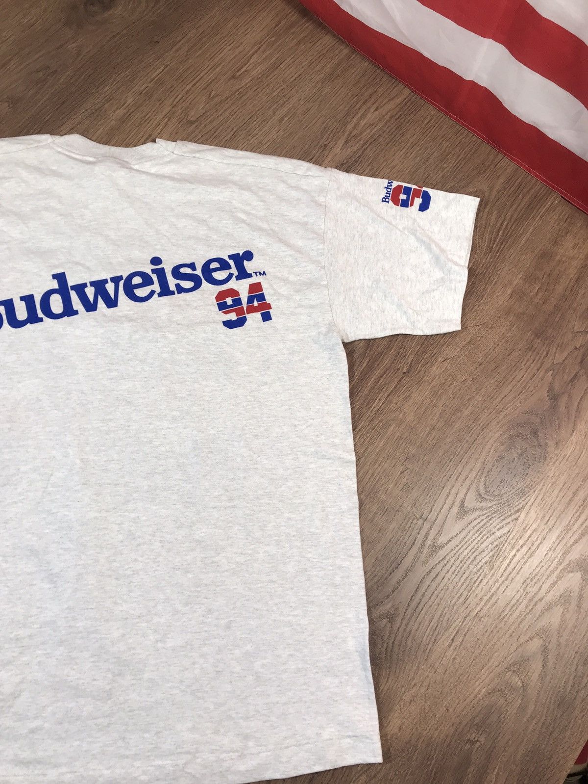 Budweiser × Vintage Vintage 1994 Budweiser T Shirt Size US XL / EU 56 / 4 - 9 Thumbnail