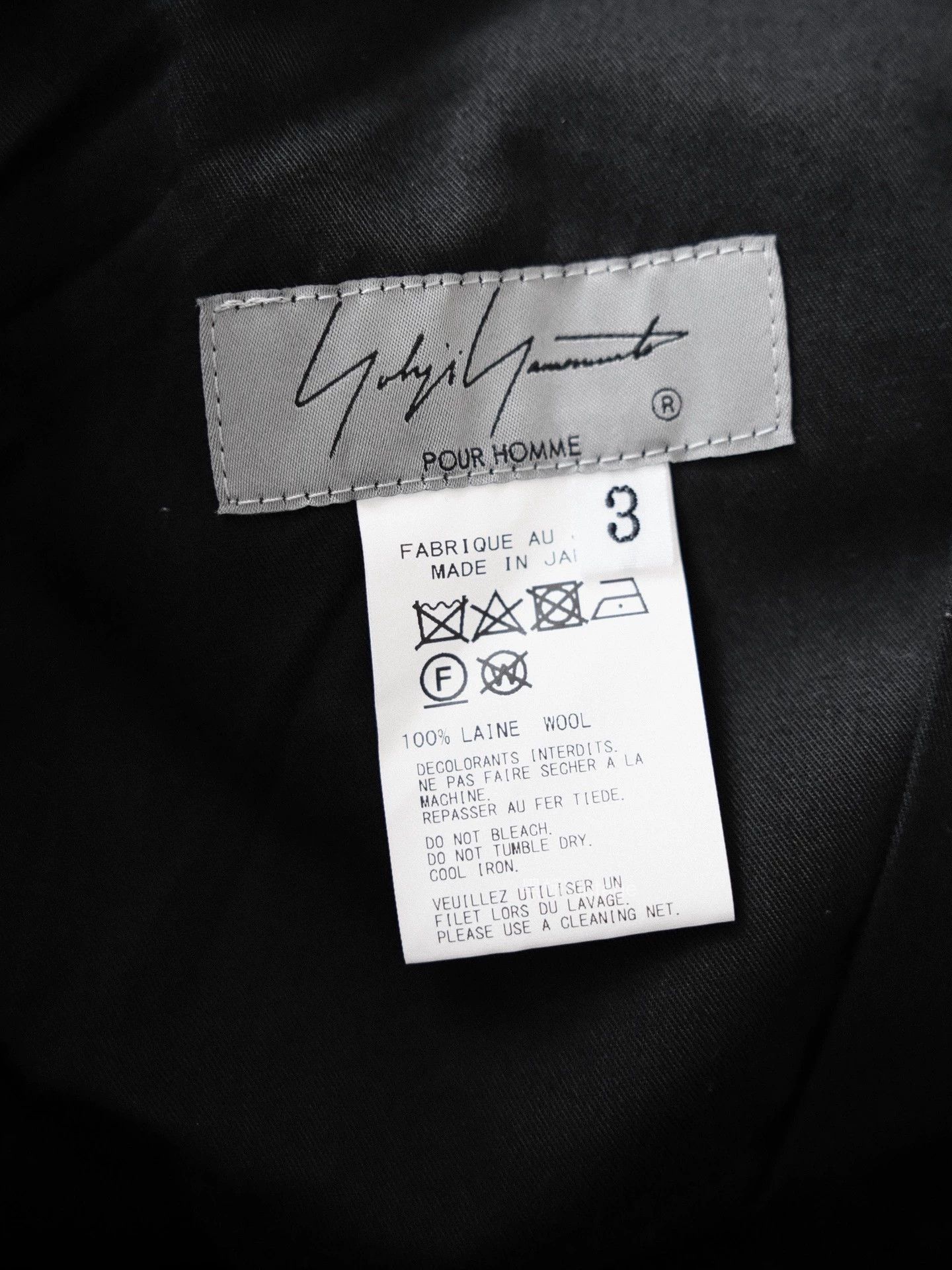 Yohji Yamamoto Yohji Yamamoto 22AW Vtg Army Gaba Balloon Pants Men 9/10 Size US 34 / EU 50 - 8 Thumbnail
