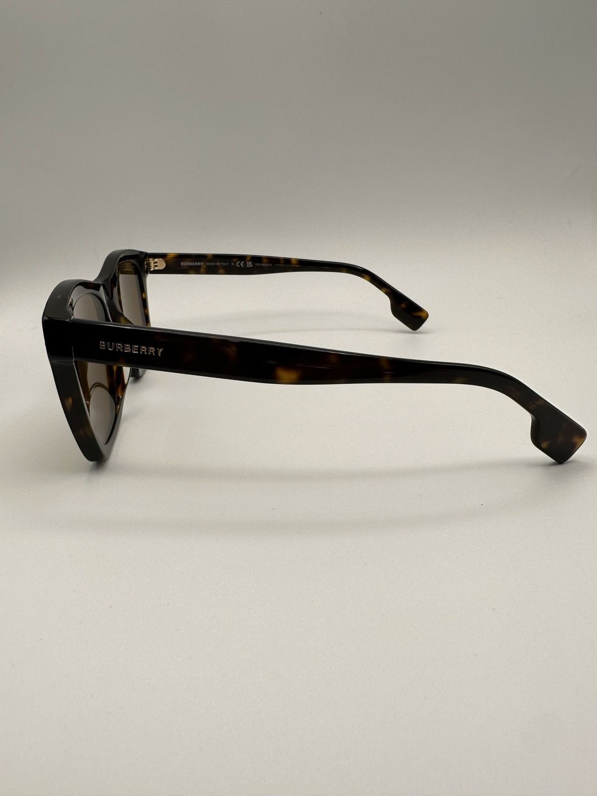 Burberry Burberry Acetate Tortoise Sunglasses Size ONE SIZE - 6 Thumbnail