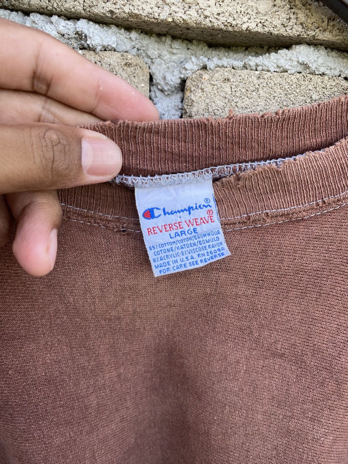 Champion Vintage Distress Champion Reverse Weave Sweatshirt Size US L / EU 52-54 / 3 - 8 Thumbnail