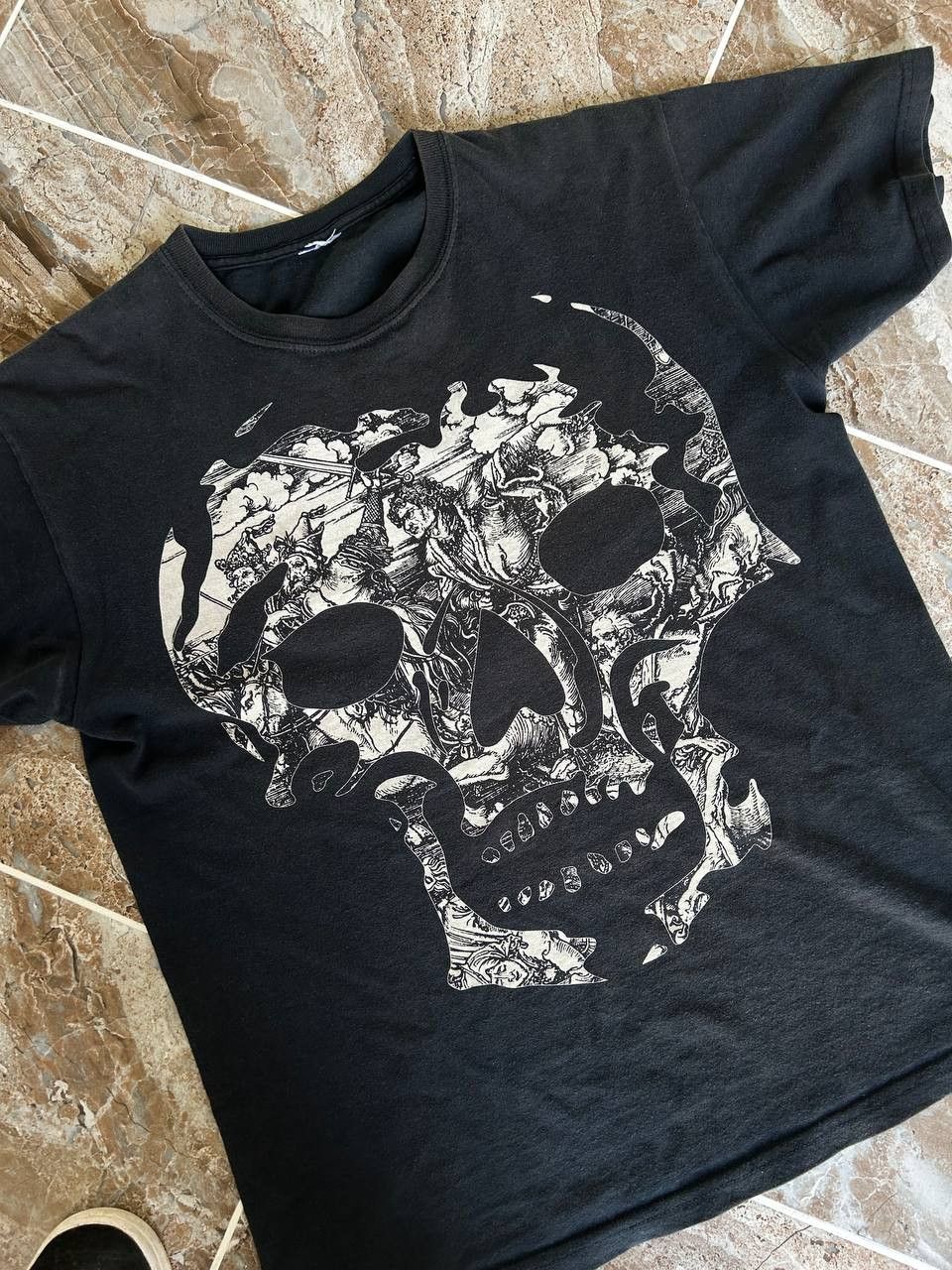Band Tees Skull rock tee Size US M / EU 48-50 / 2 - 2 Thumbnail