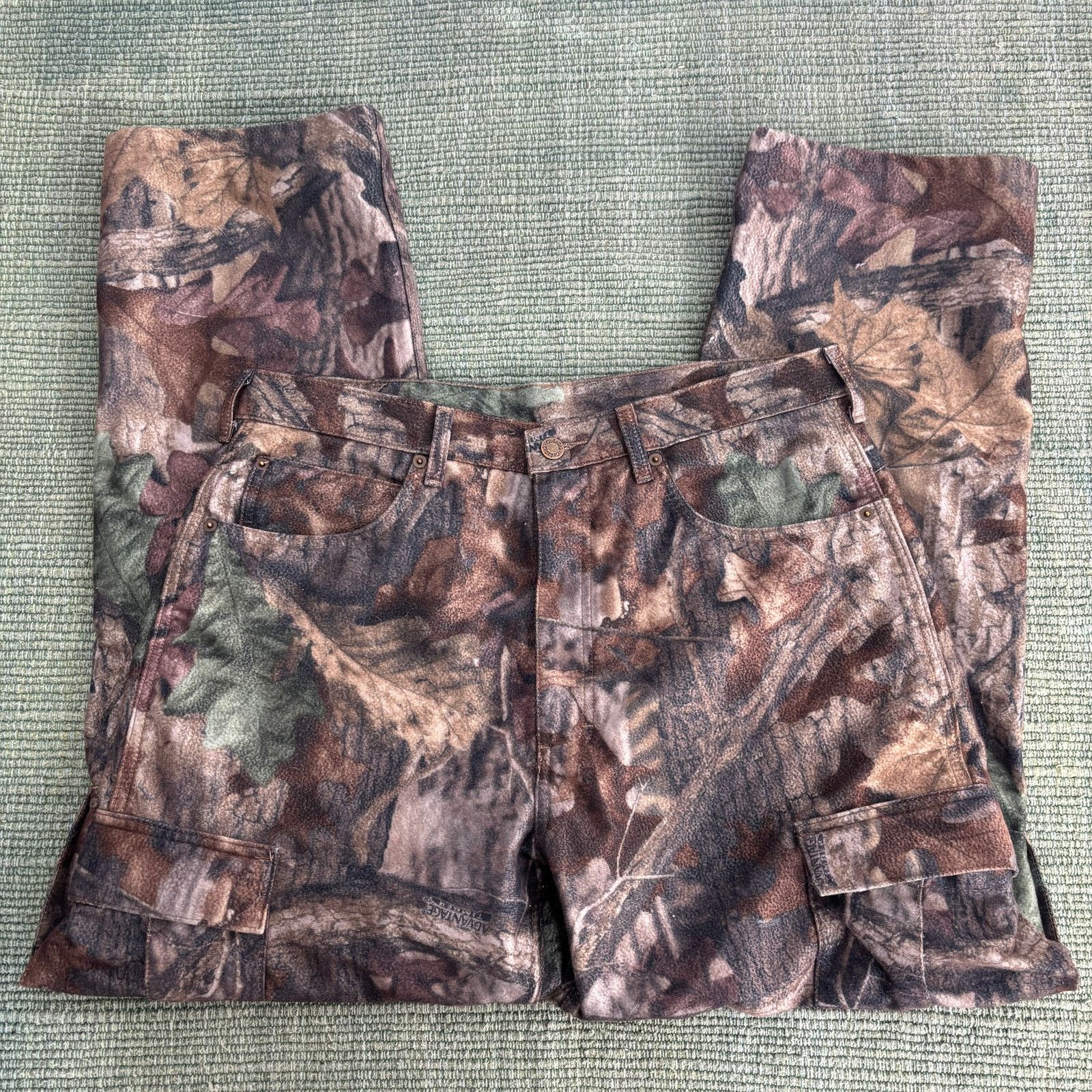 Cabelas × Vintage Vintage 2000s Cabela's camo straight leg cargo pants 34x30 Size US 34 / EU 50 - 1 Thumbnail