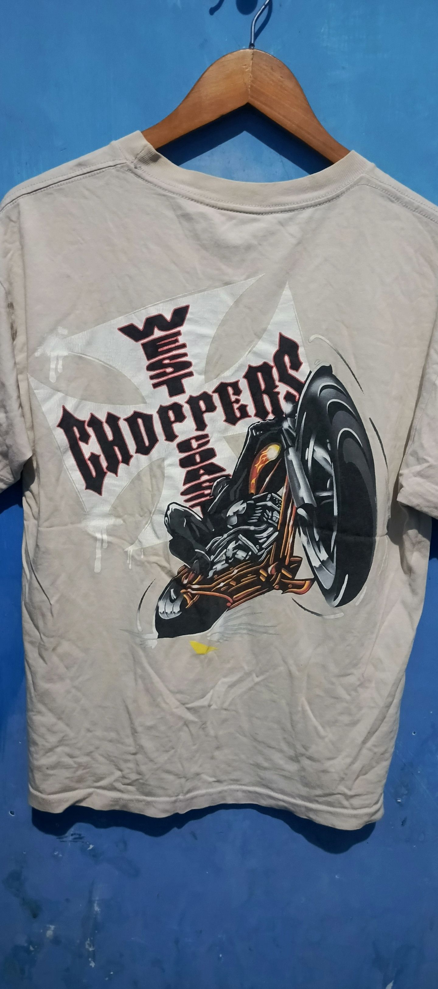 West Coast Choppers Vtg Westcoast Choppers Jesse who Size US L / EU 52-54 / 3 - 2 Thumbnail