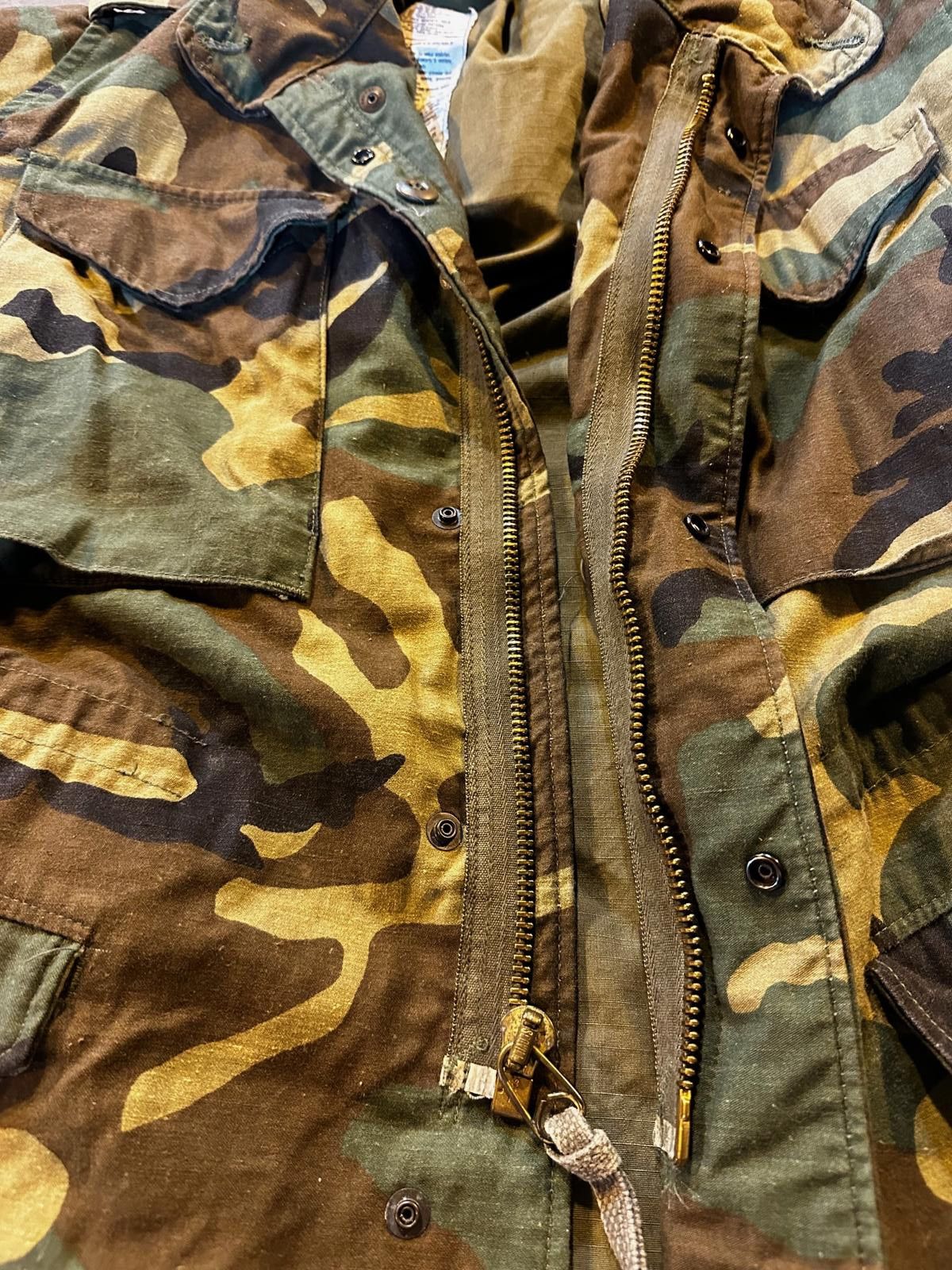 Other Vintage U.S. Army M-65 Field Jacket Woodland Camo Small 80s Size US S / EU 44-46 / 1 - 3 Thumbnail