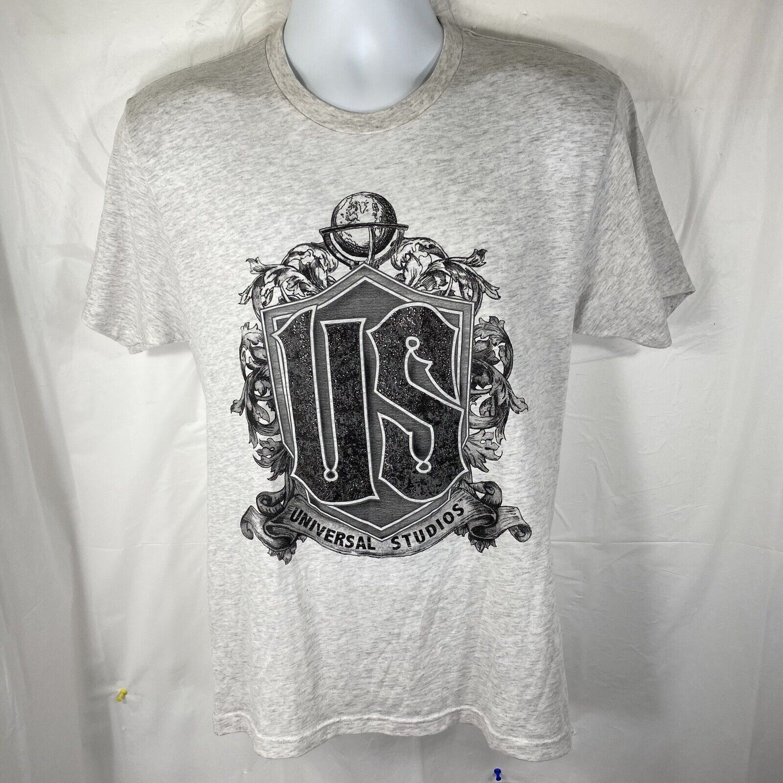 Universal Studios Universal Studios Medium Black & White Sparkle Graphic Tee Size US M / EU 48-50 / 2 - 1 Thumbnail