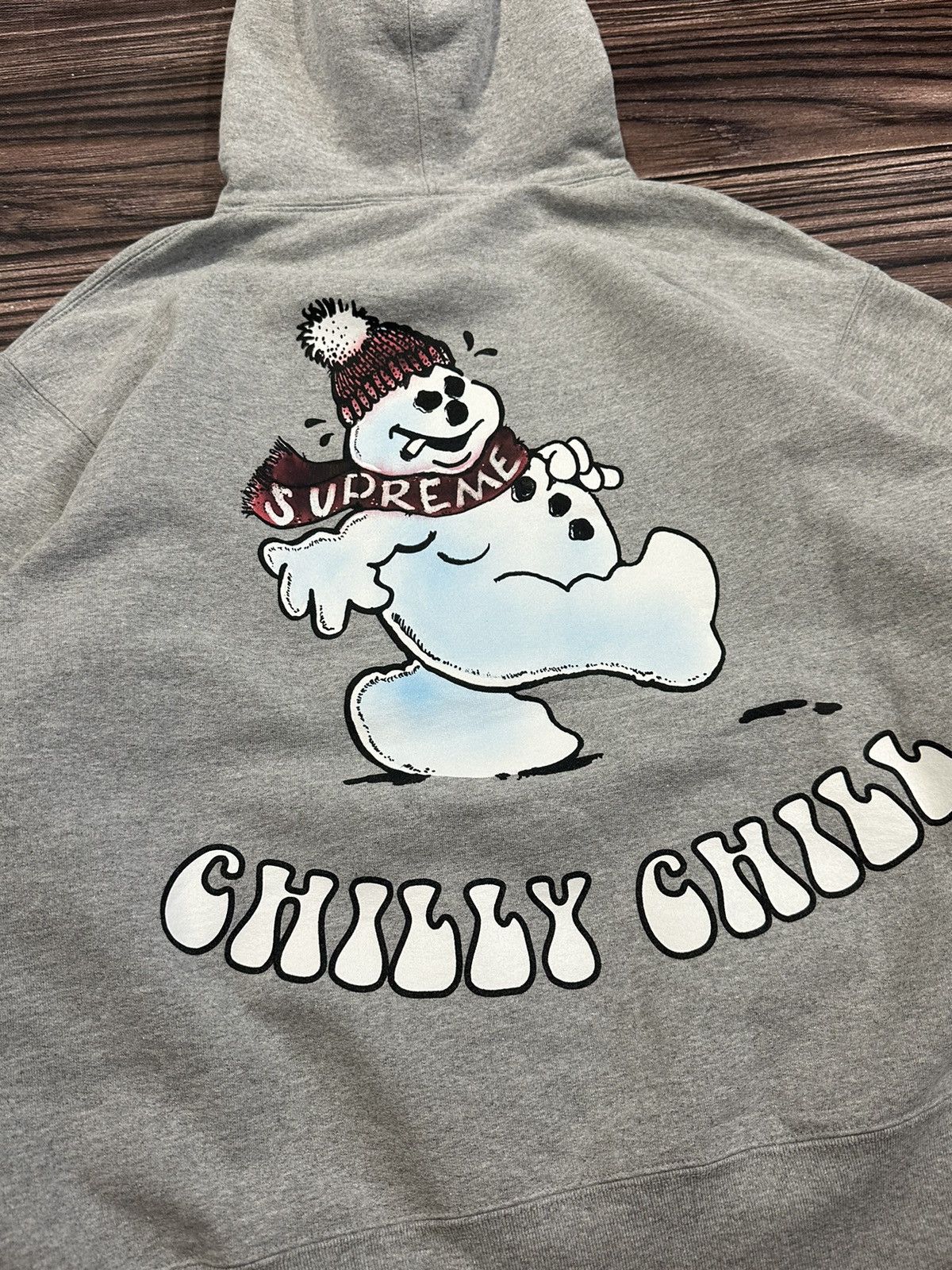 Supreme × Vintage Vintage Hoodie Supreme snowman Streetwear Size US L / EU 52-54 / 3 - 7 Thumbnail